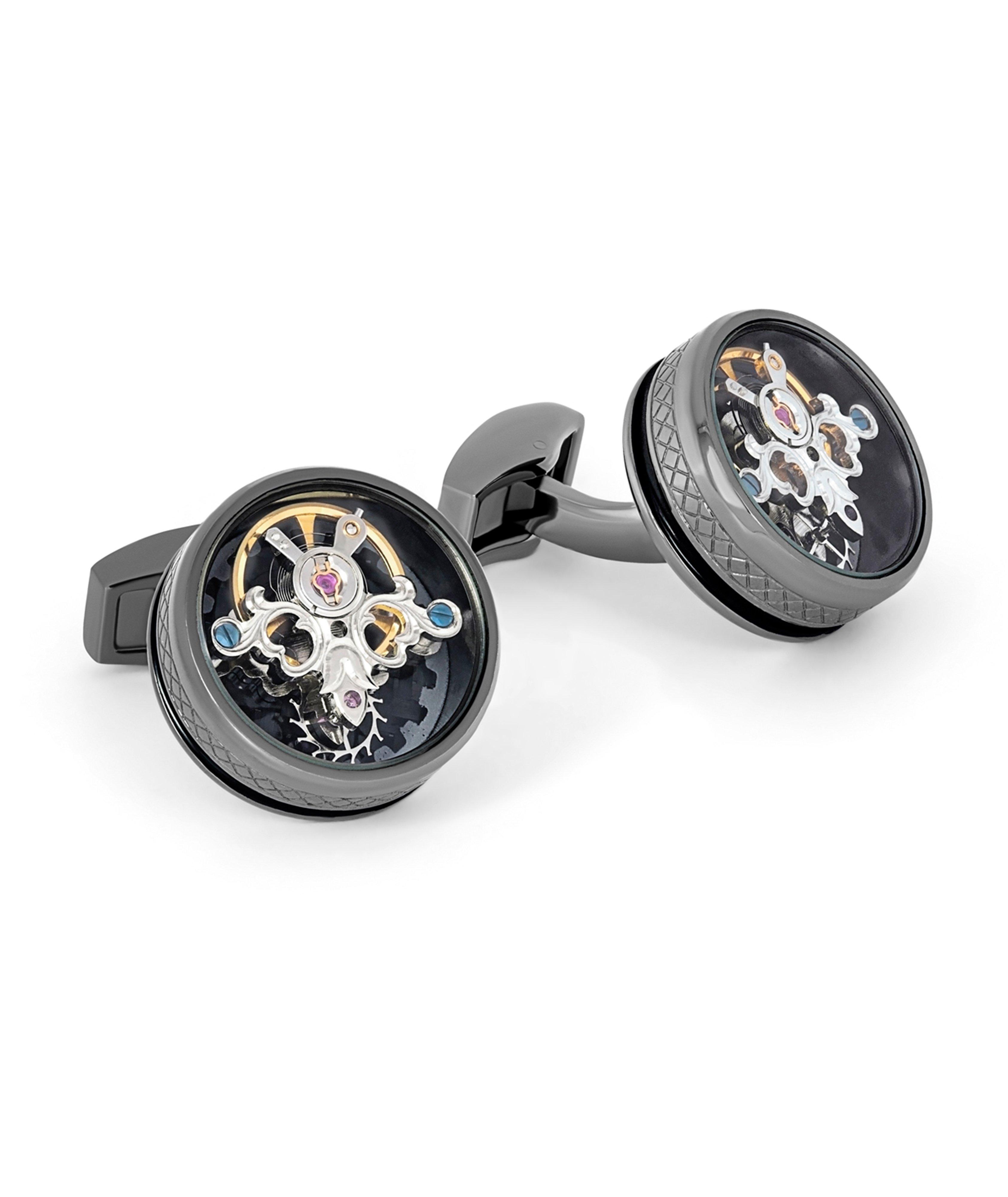 Single Tourbillon Gear Cufflinks  image 0