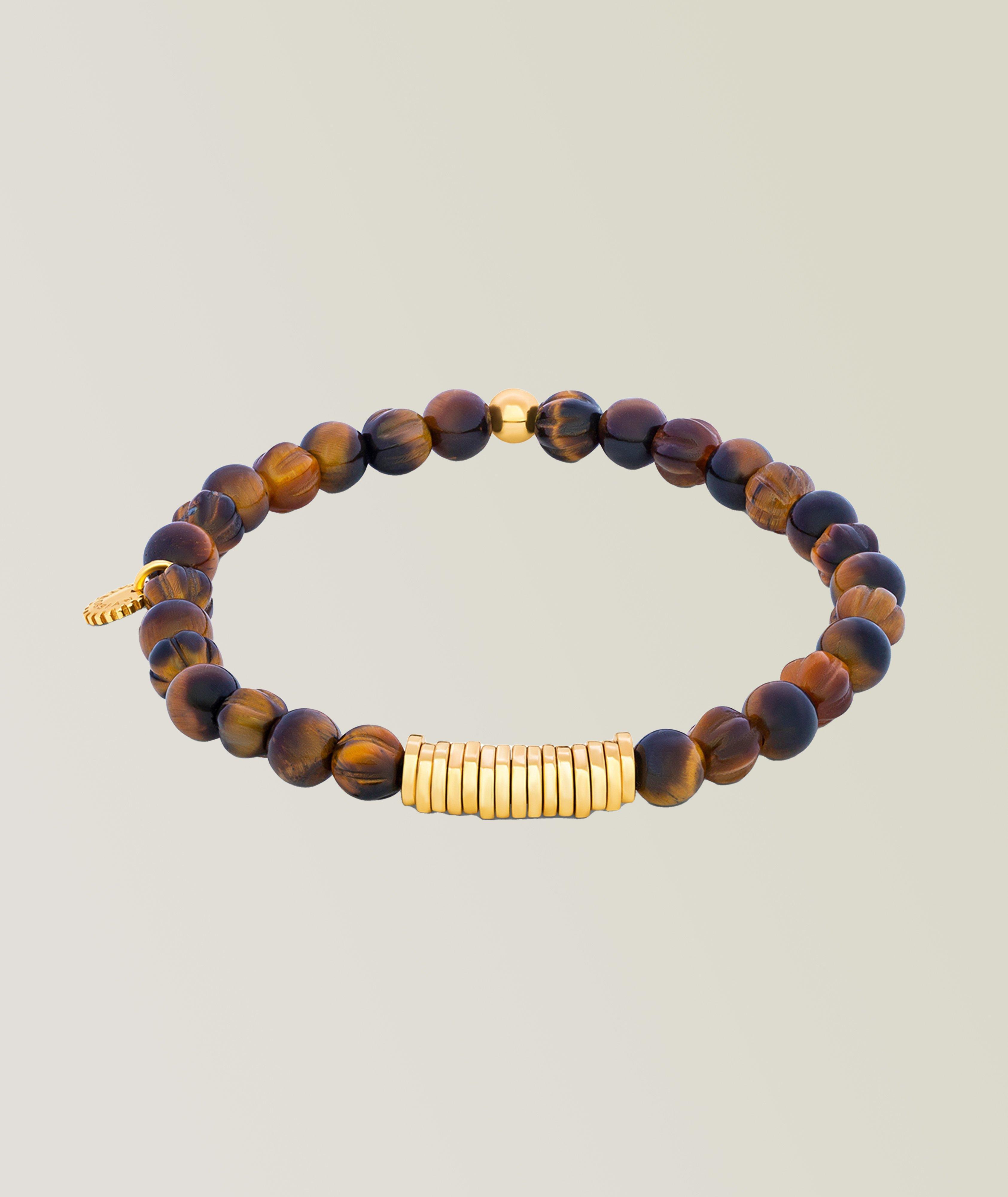 Tiger Eye Beads Bracelet