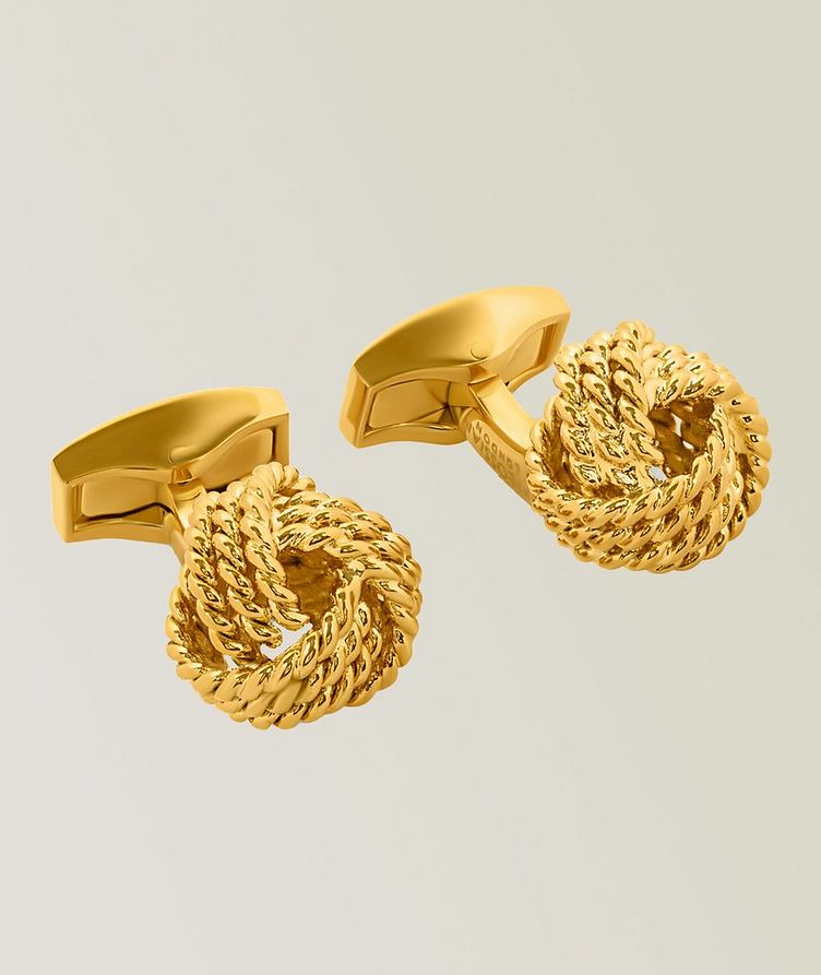 Braided Ropes Knot Cufflinks image 0