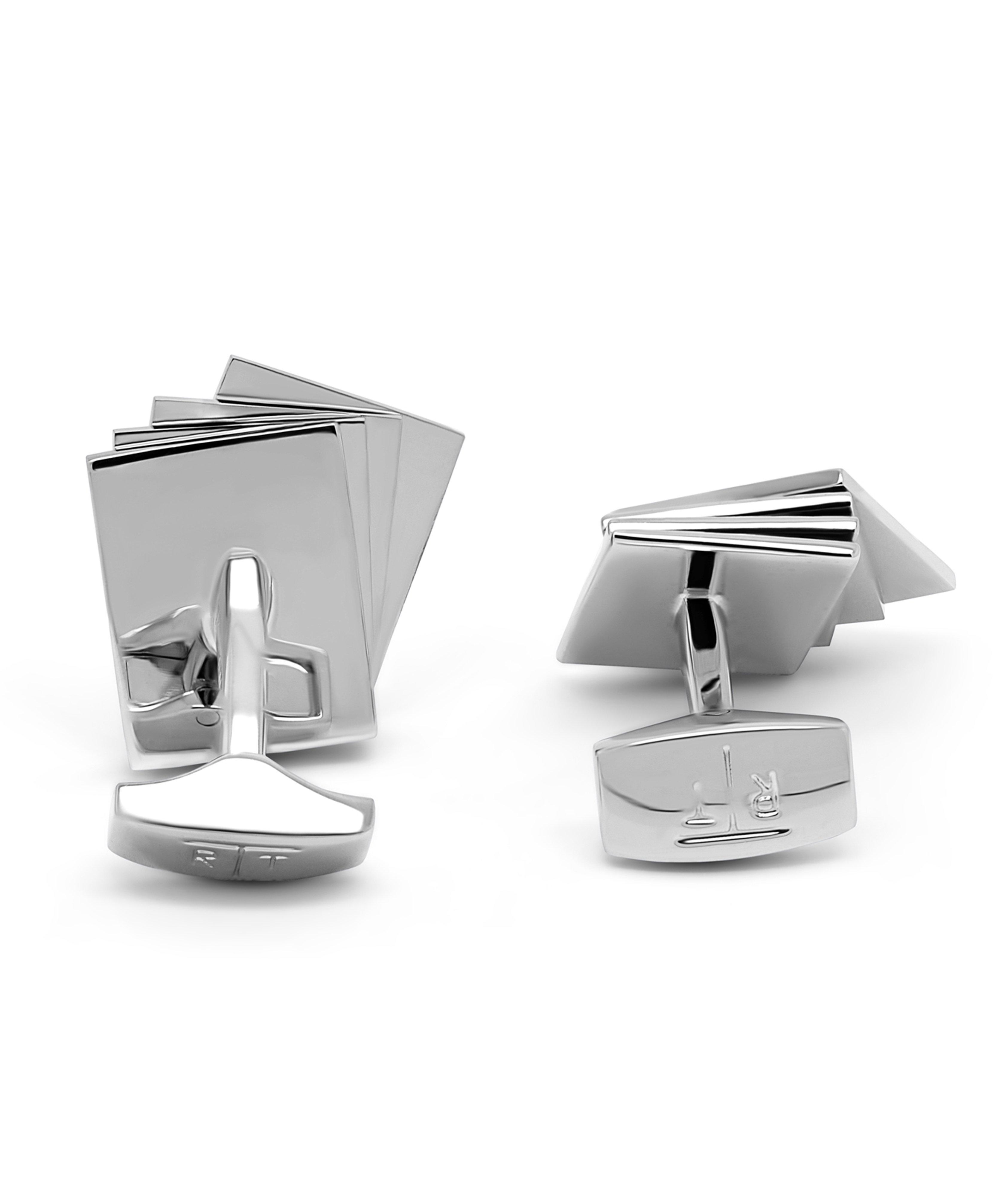 Rotating Pack of Cards Cufflinks  image 1