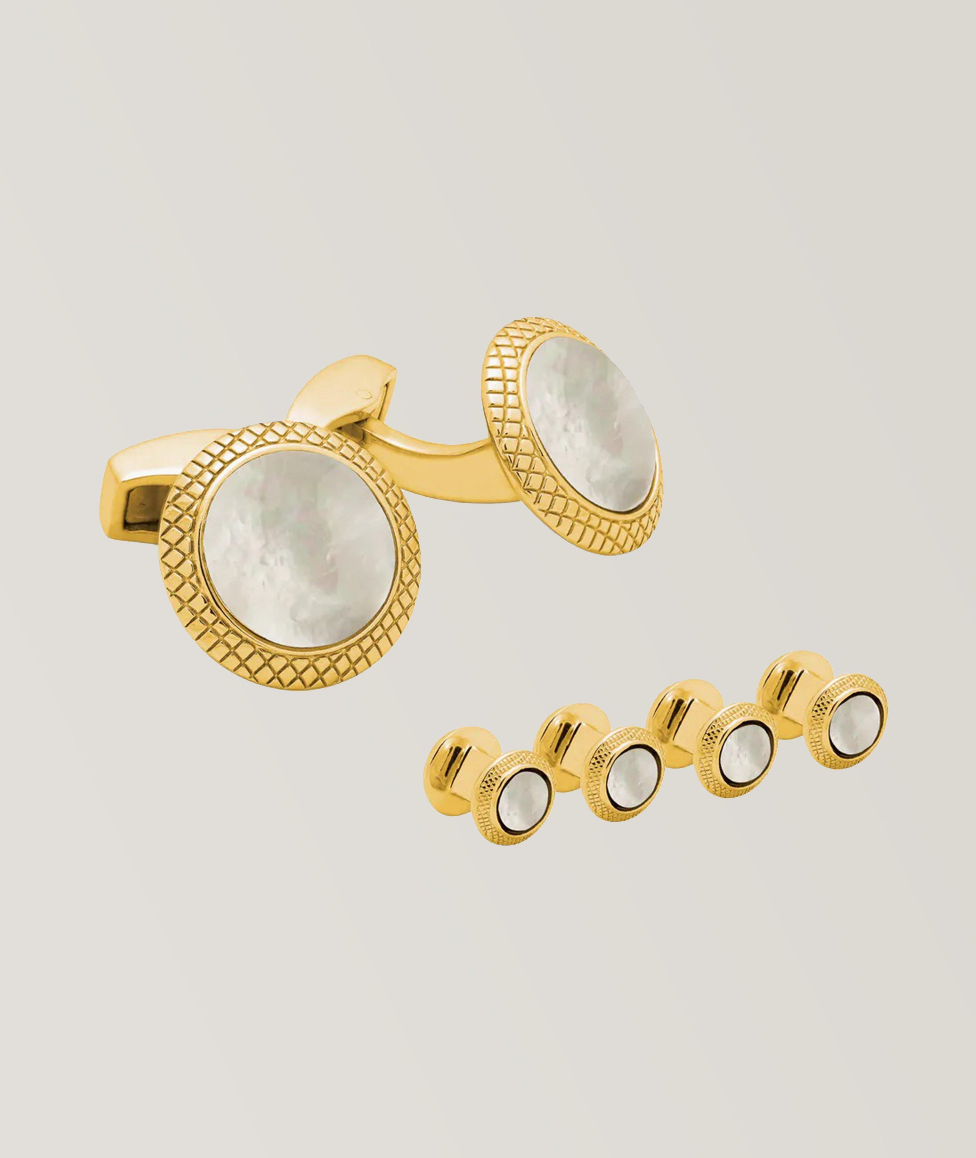 Bullseye Gold Plated Stud Set image 0