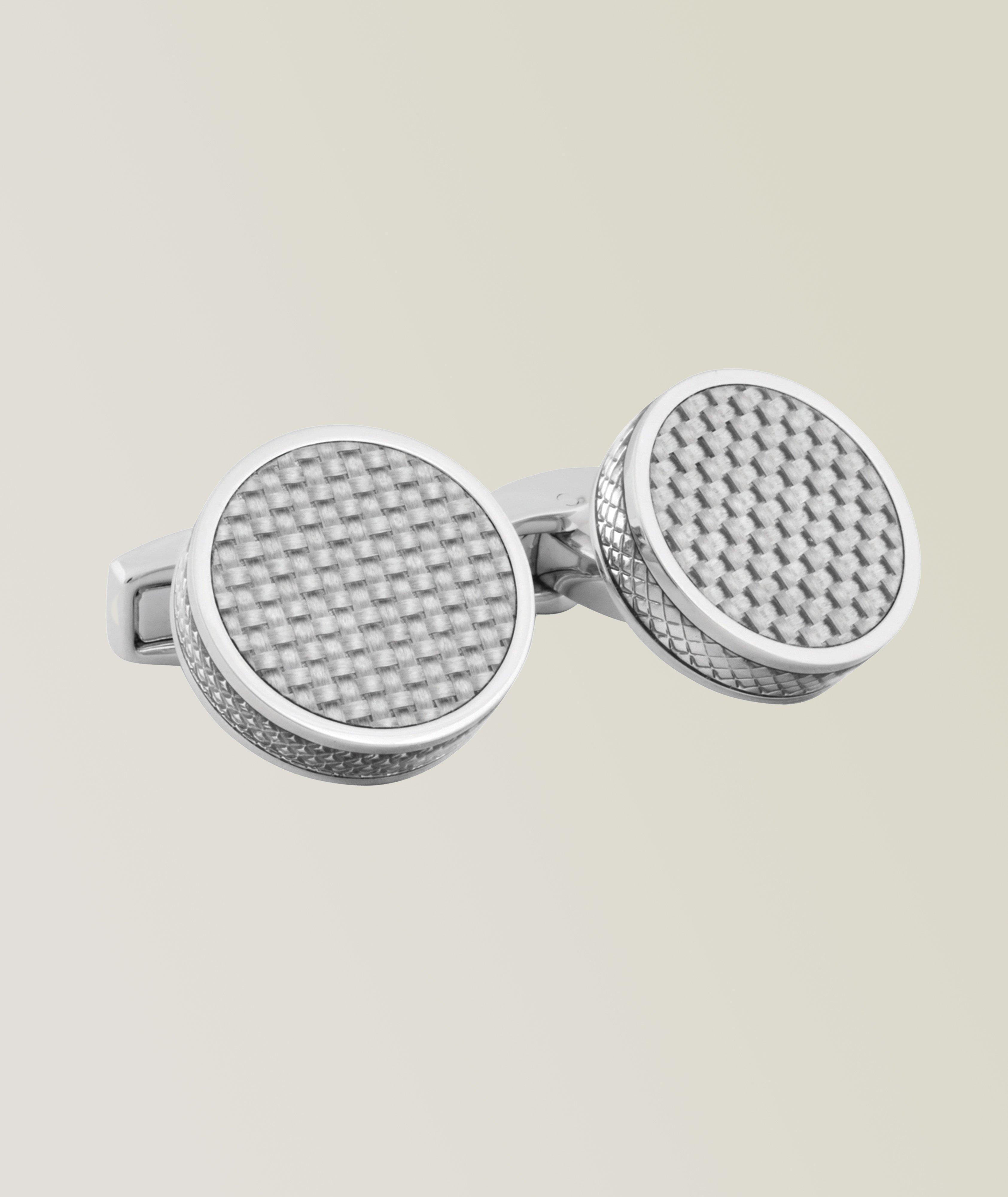 Carbon Tablet Cufflinks image 0