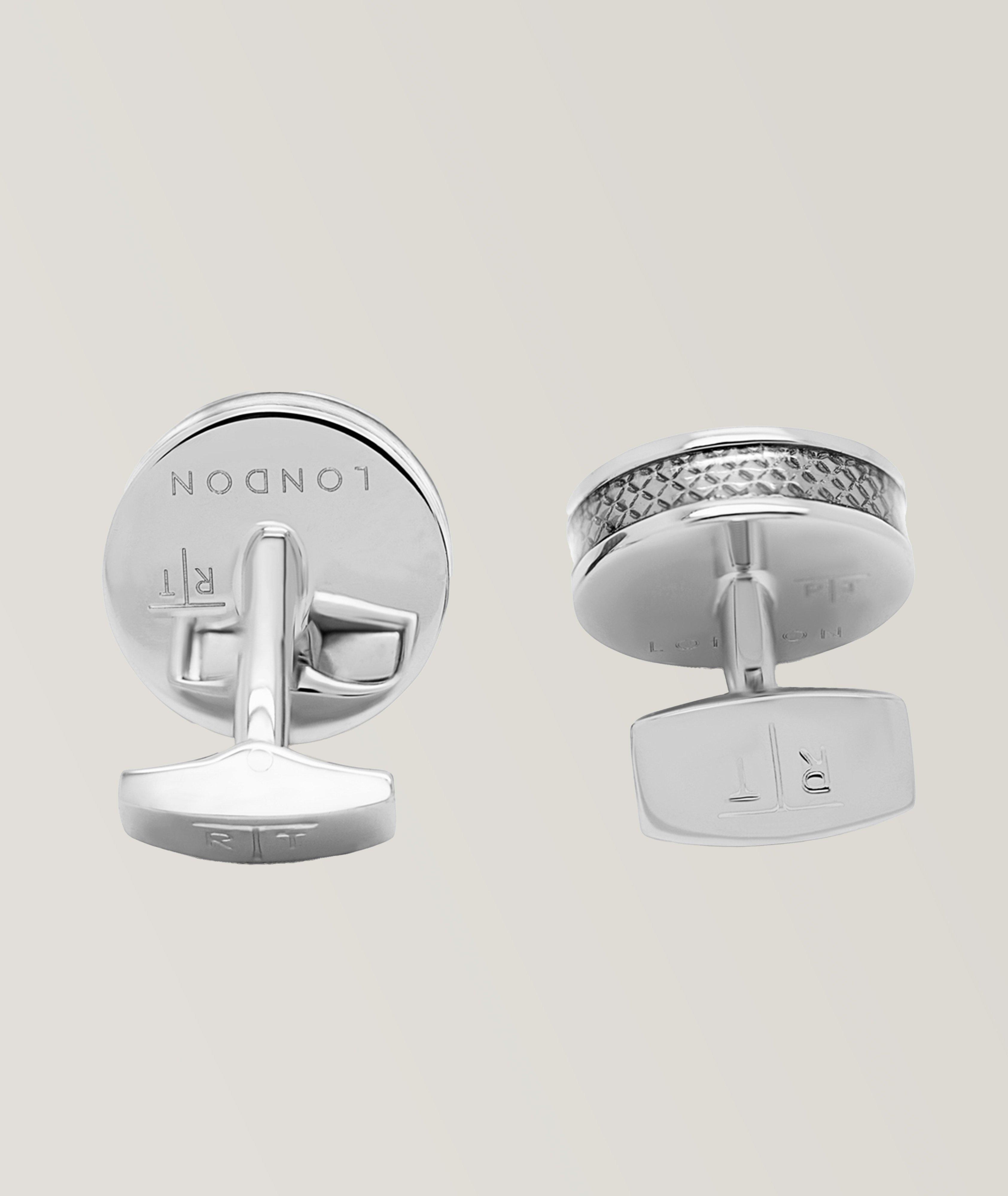 Carbon Tablet Cufflinks image 1