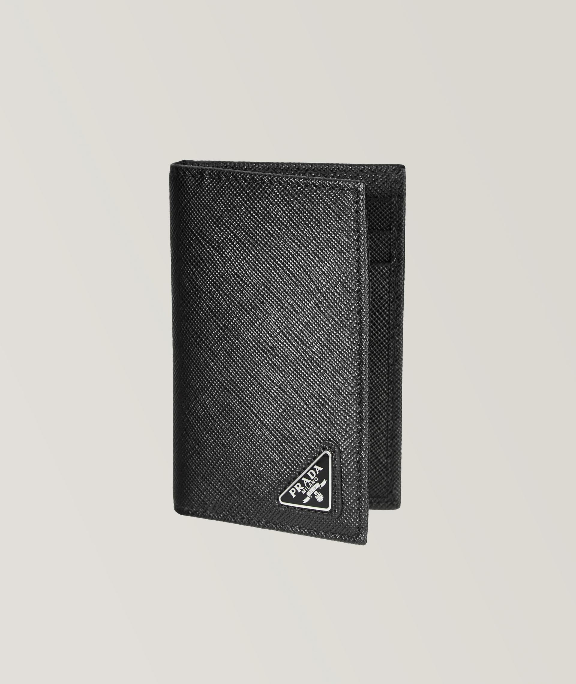 Saffiano Leather Bifold Cardholder image 0