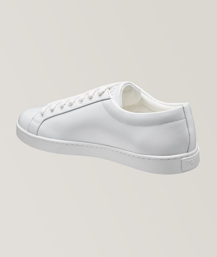 Brushed Leather Sneakers image 1