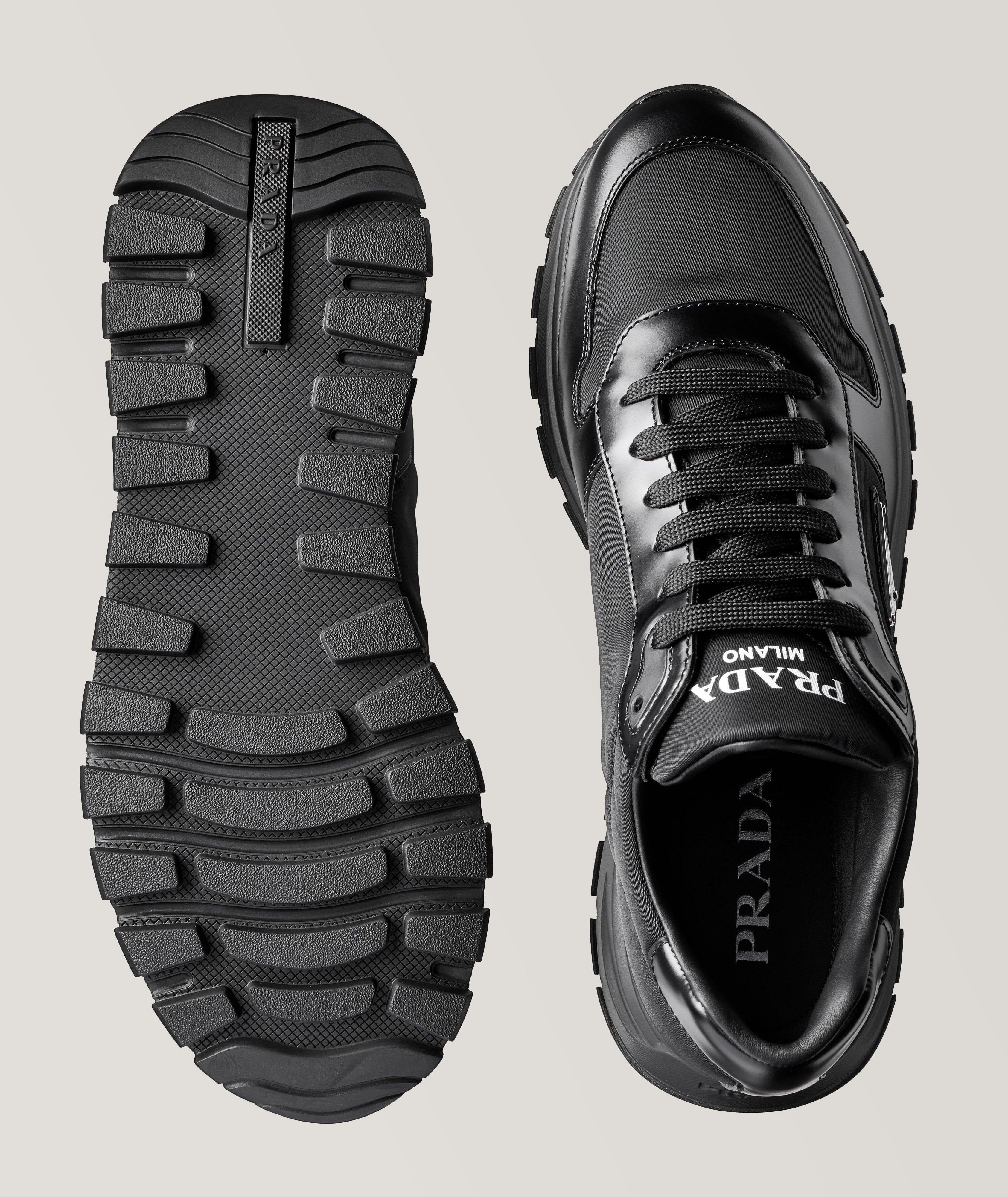 Black Re-nylon Sneakers