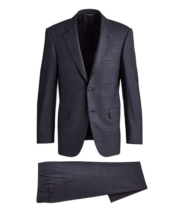 Puppytooth Stretch-Wool Suit image 0