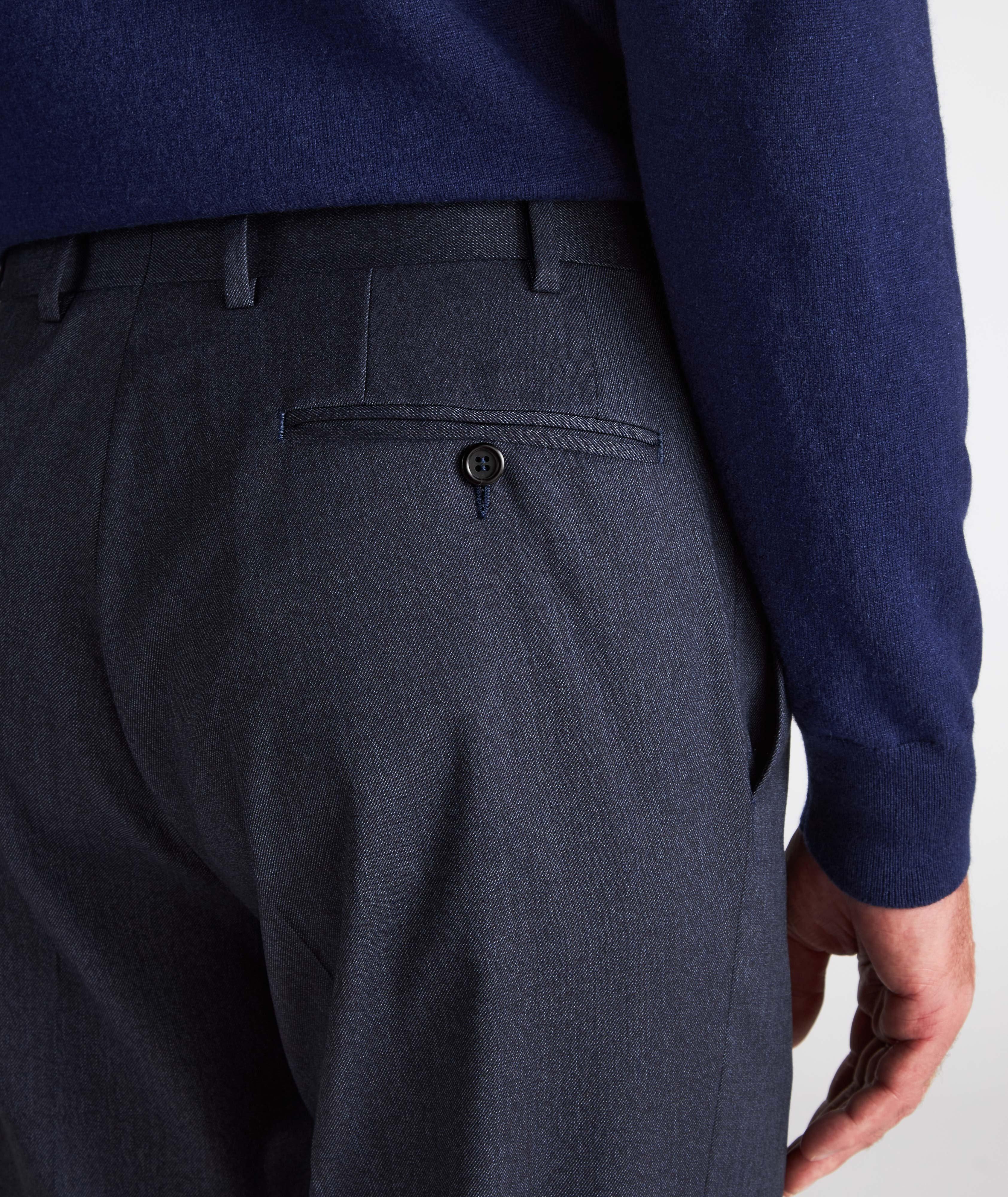 Kei Stretch-Wool Dress Pants image 3