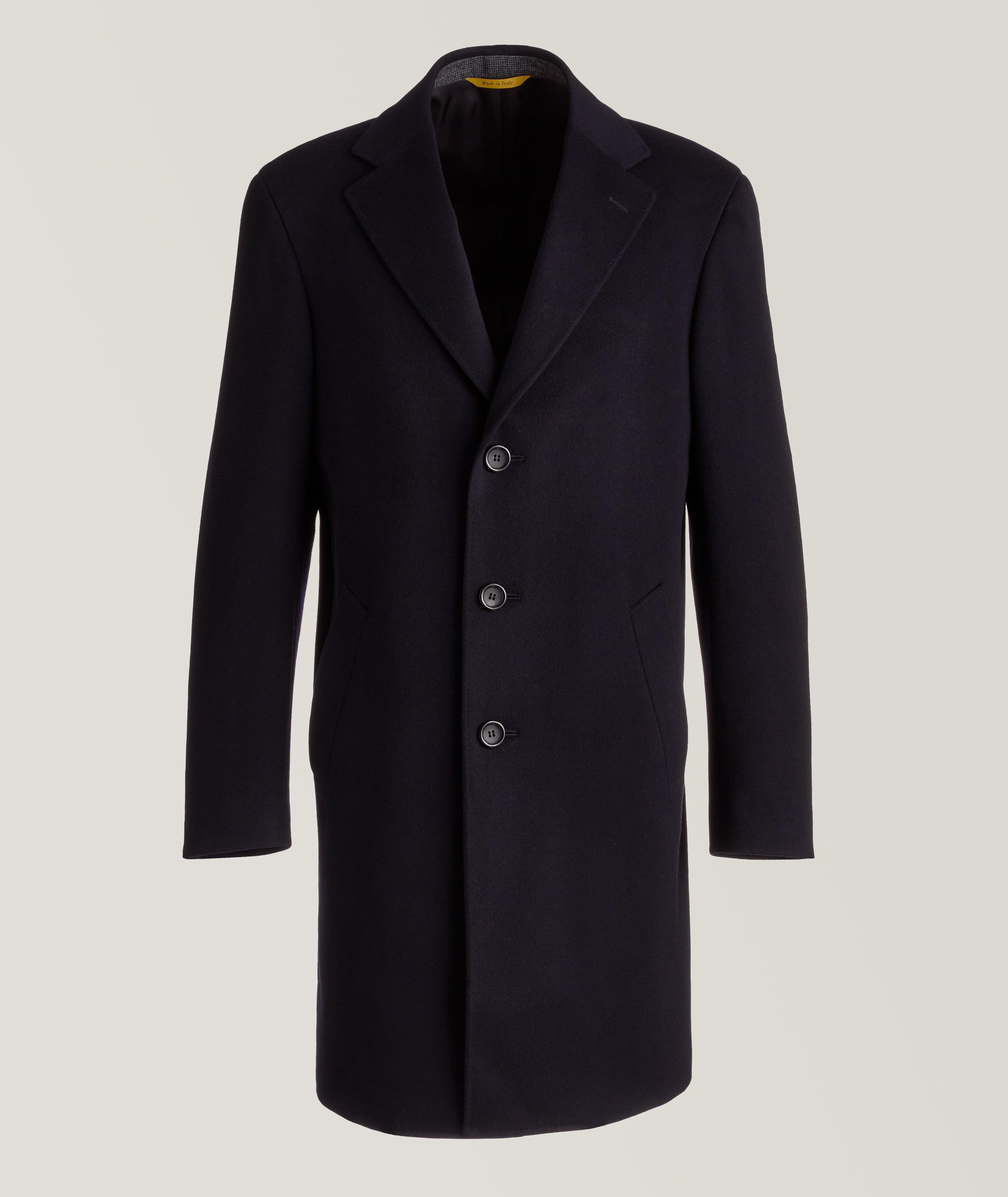 Canali Kei Wool-Cashmere Overcoat