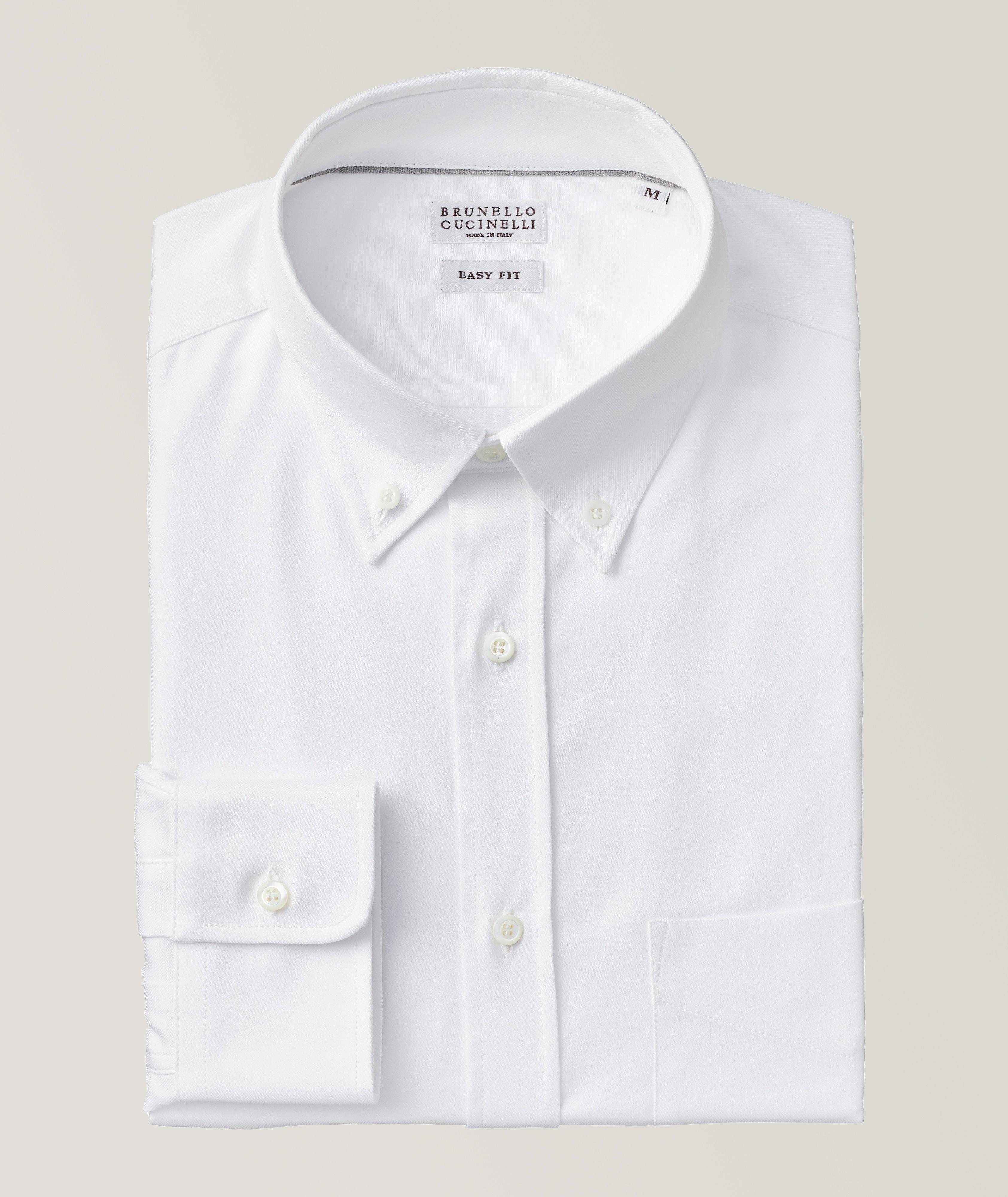 Button-Down Cotton Twill Shirt image 0