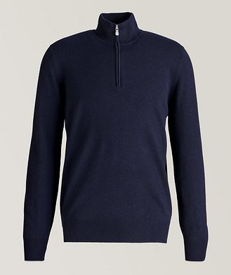 Brunello Cucinelli Half-Zip Cashmere Sweater