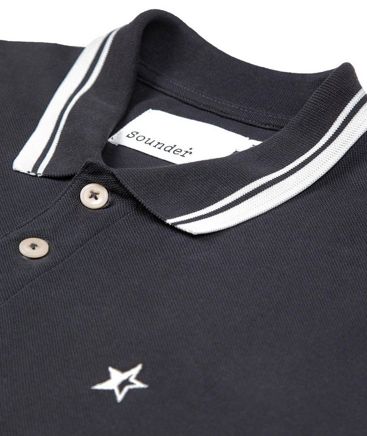 Play Well Tipped Organic Cotton Pique Polo image 2