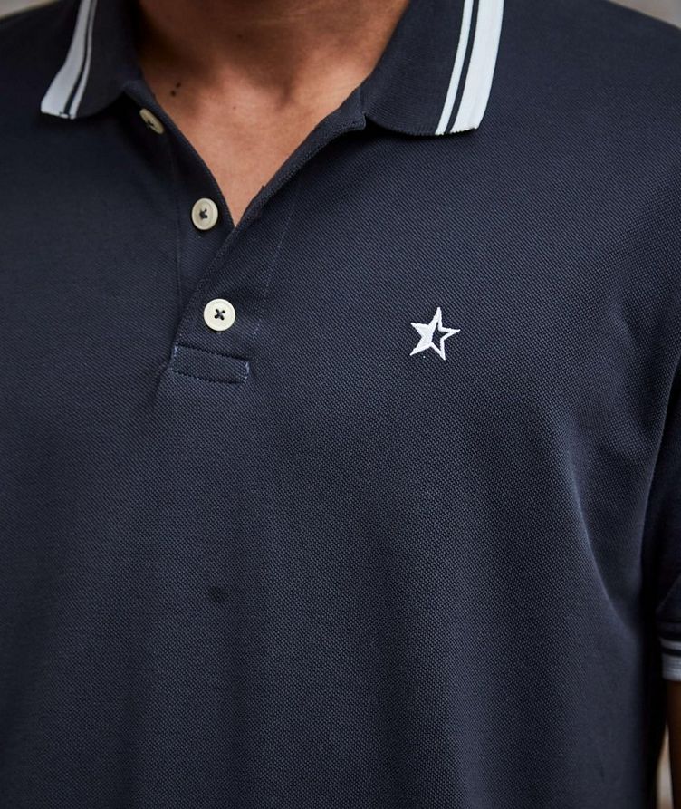 Play Well Tipped Organic Cotton Pique Polo image 3