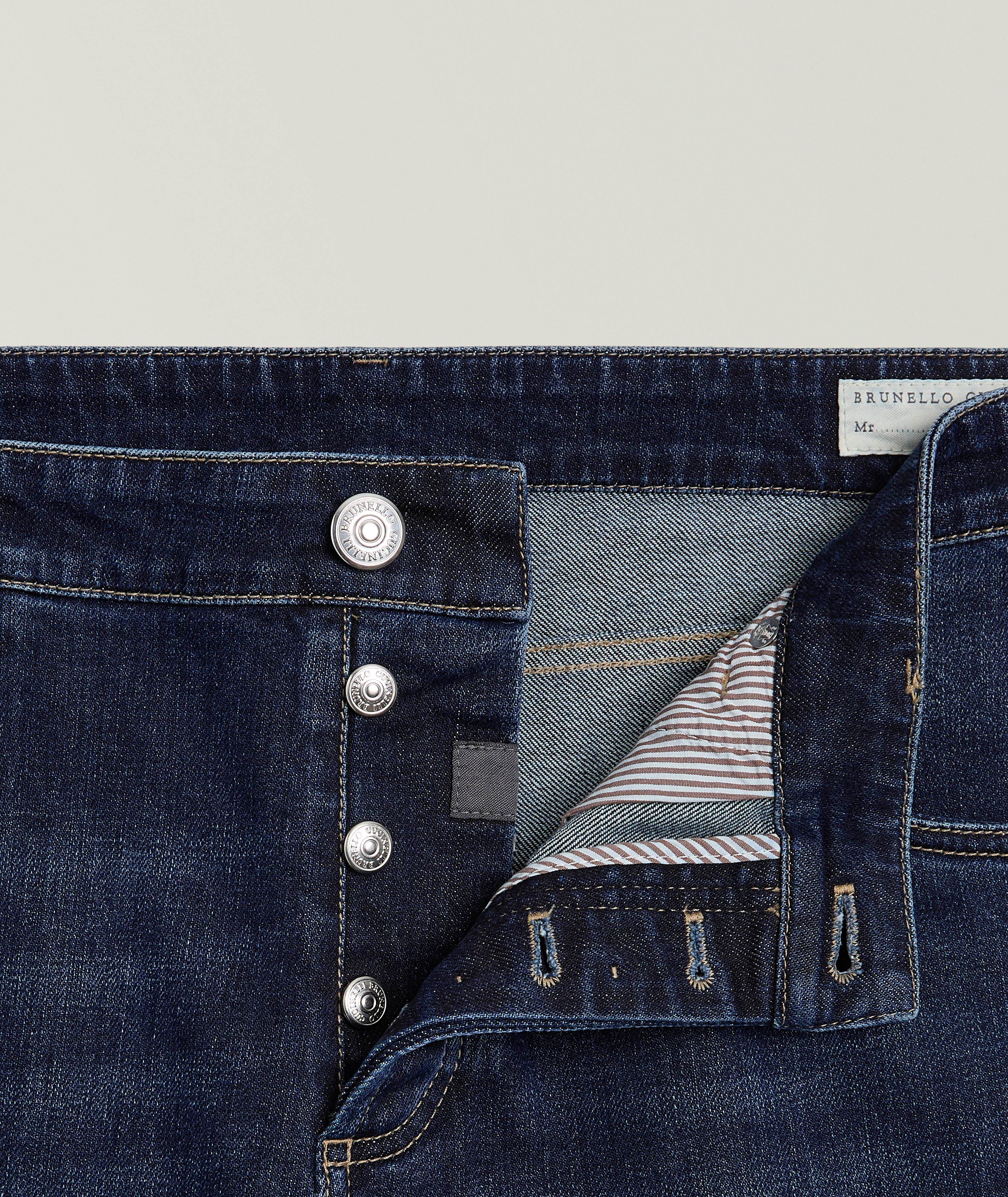 Garment Dyed Skinny-Fit Jeans image 5