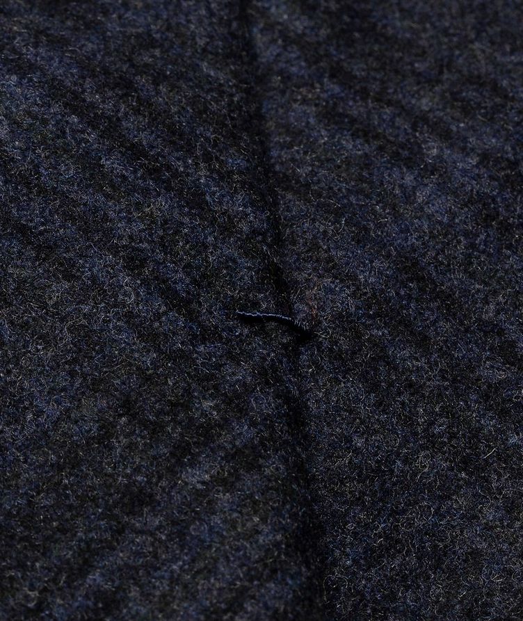 Cravate en laine et en cachemire à carreaux image 1