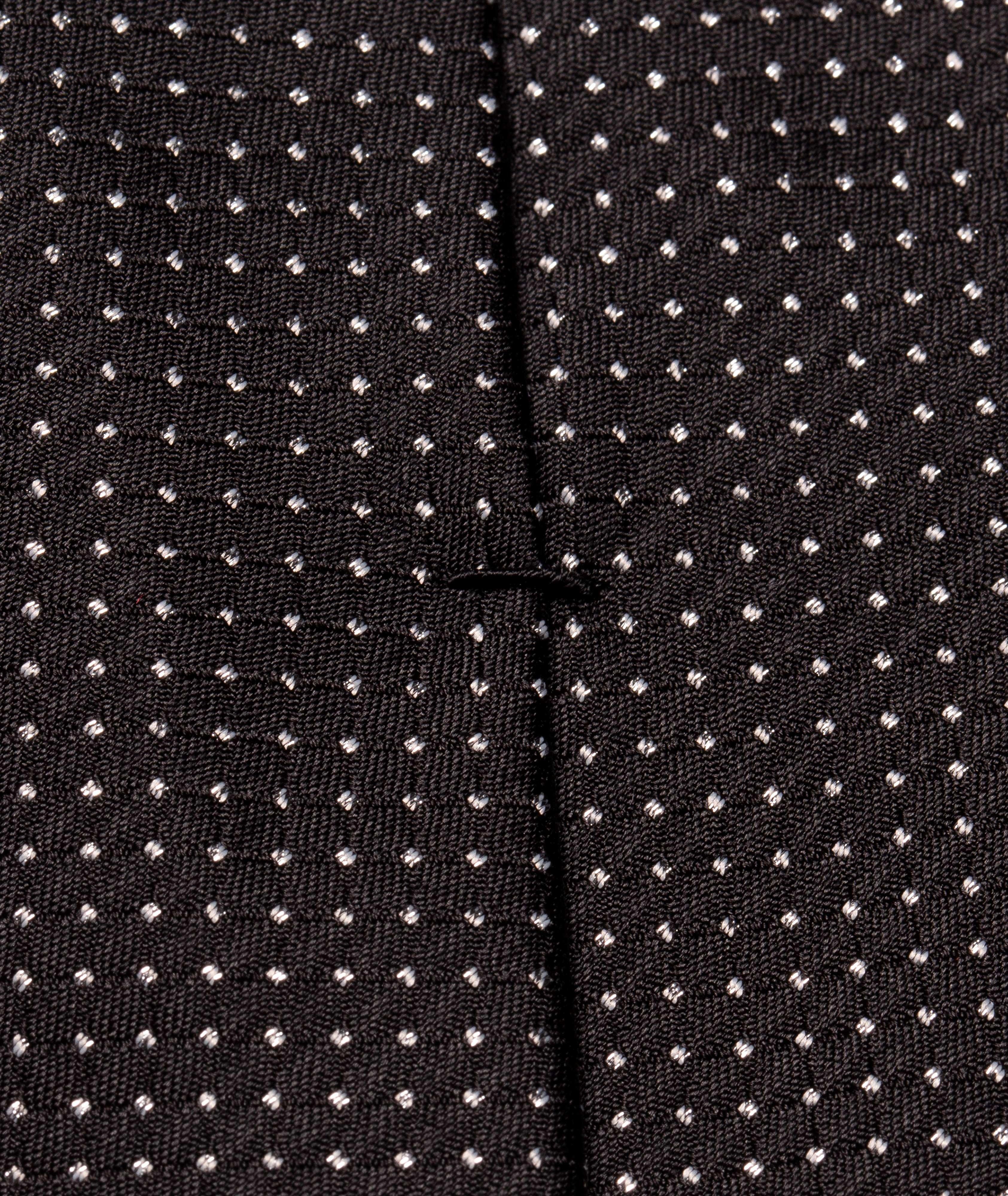 Pin-Dot Evening Silk Tie image 1