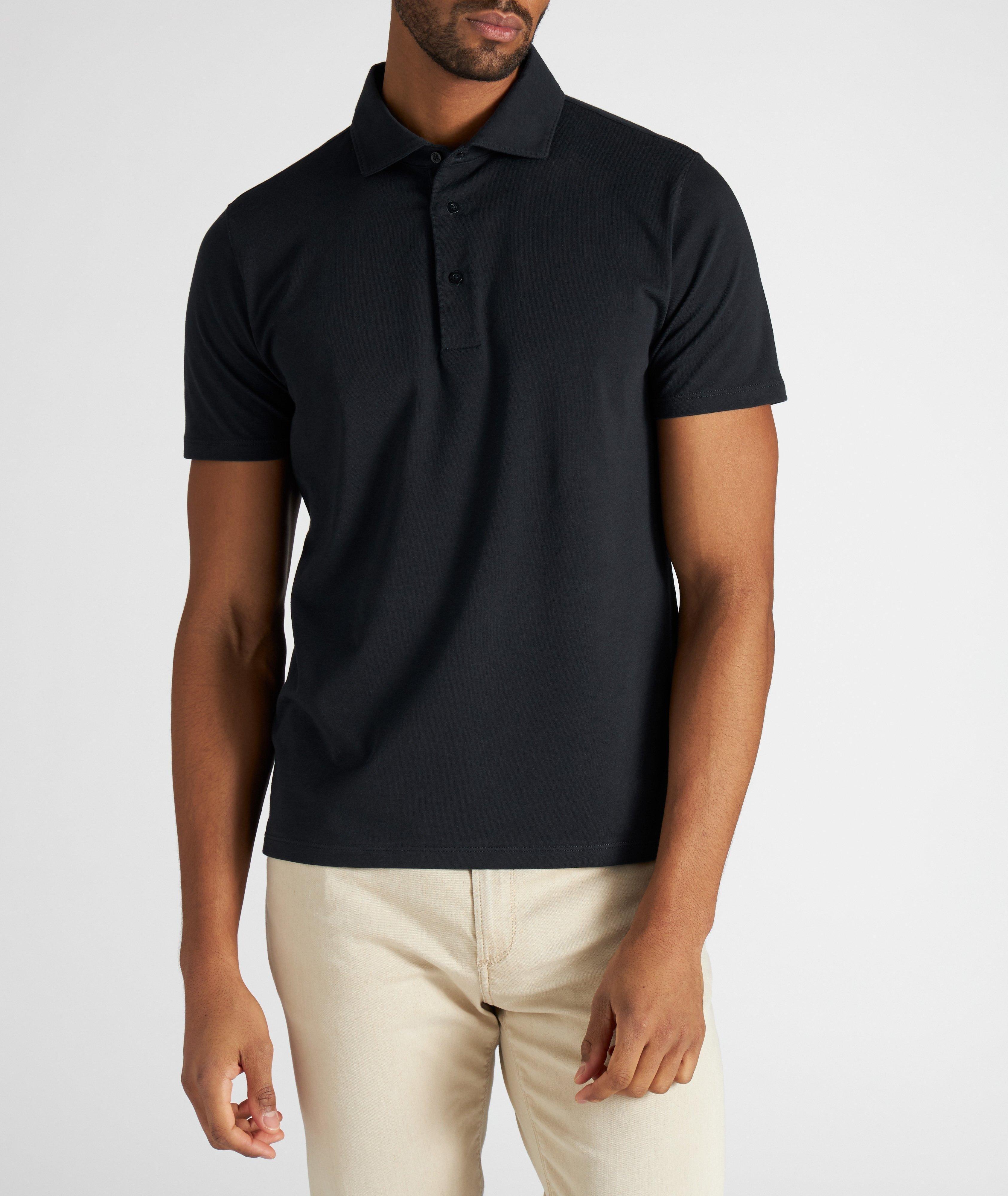 Pima Stretch-Cotton Polo image 1