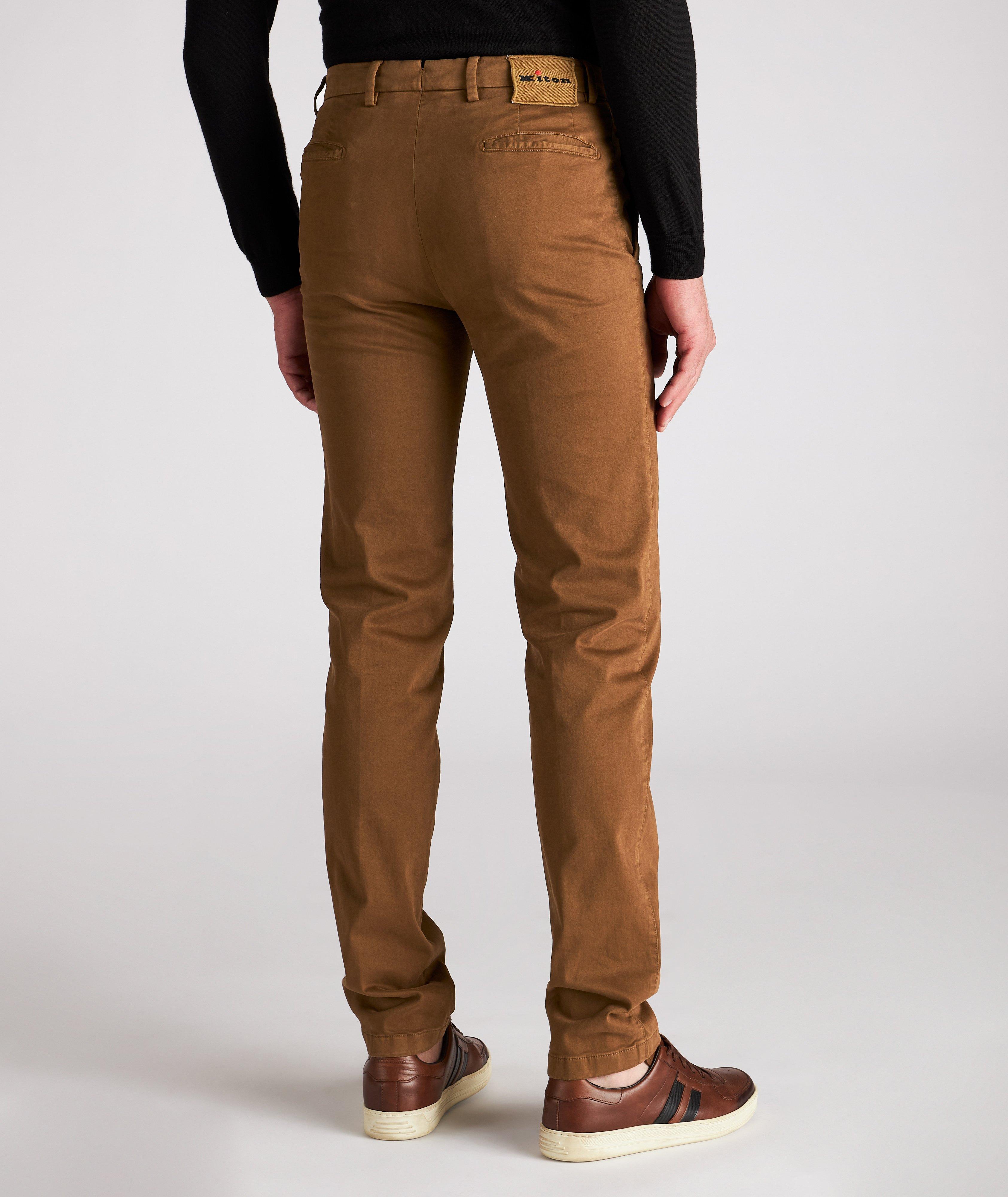 Four-Pocket Stretch-Cotton Chino Pants image 2
