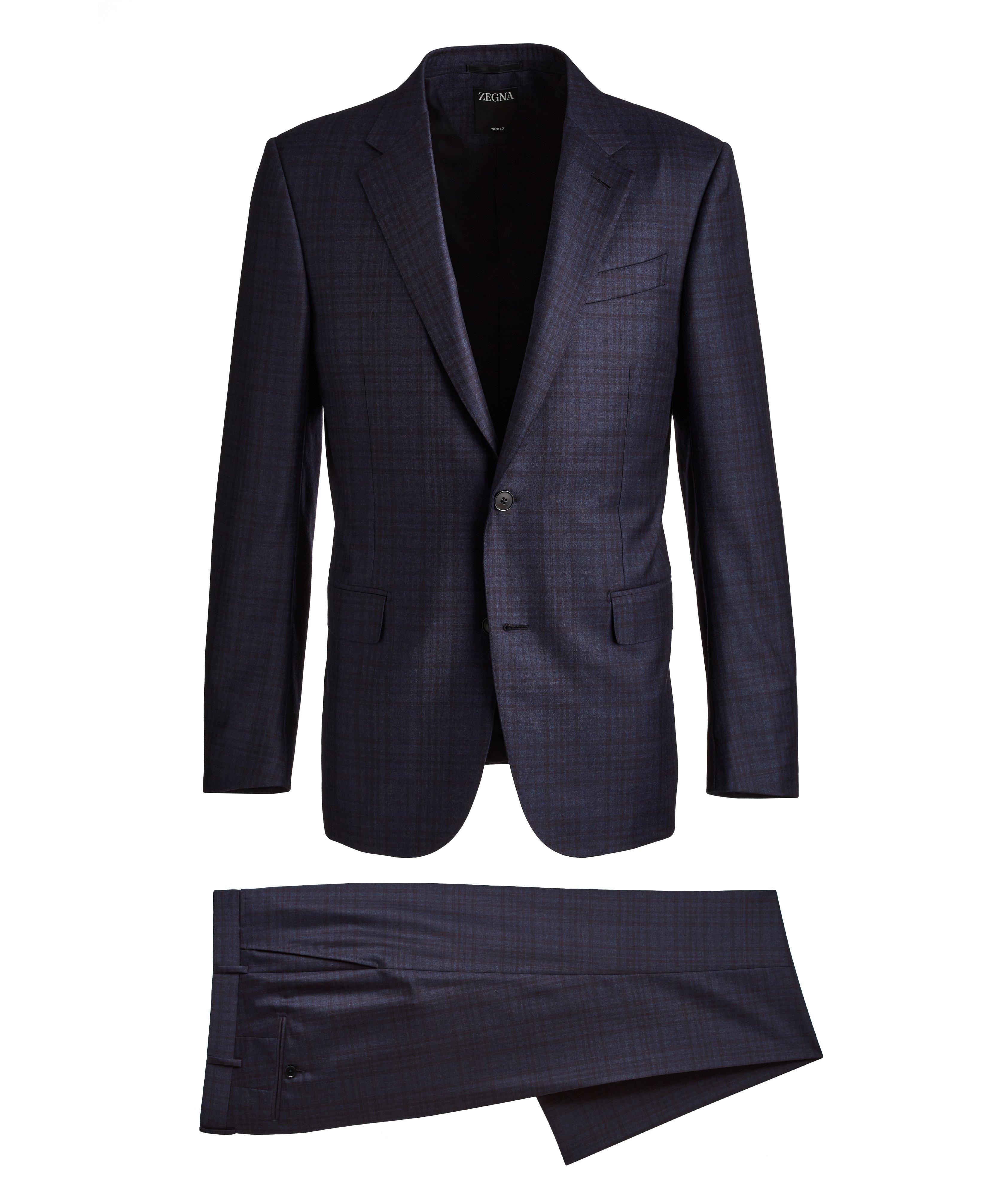 Trofeo Wool Sartorial Madras Suit image 0