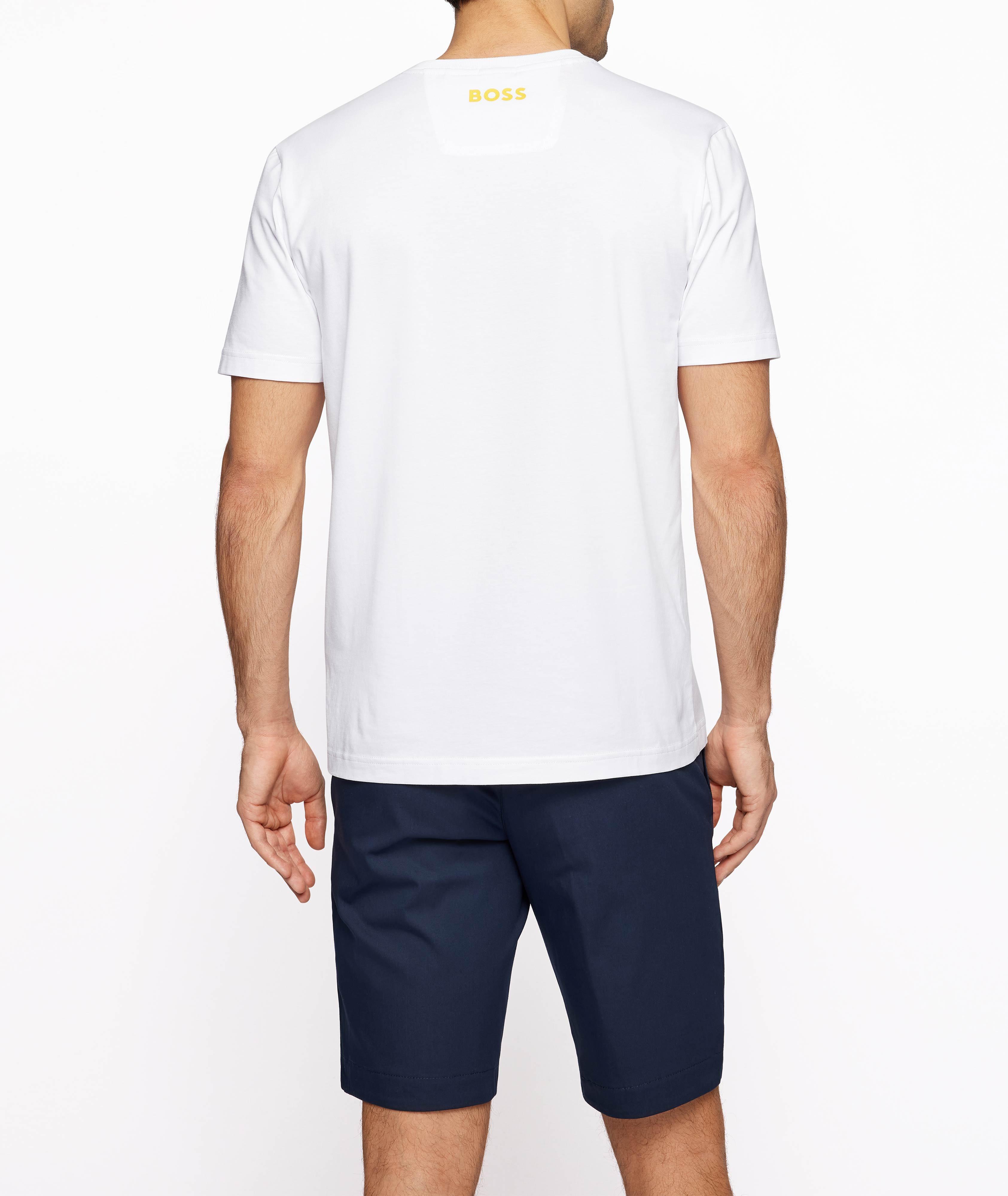 BOSS x The Open Cotton-Blend Graphic T-Shirt image 2