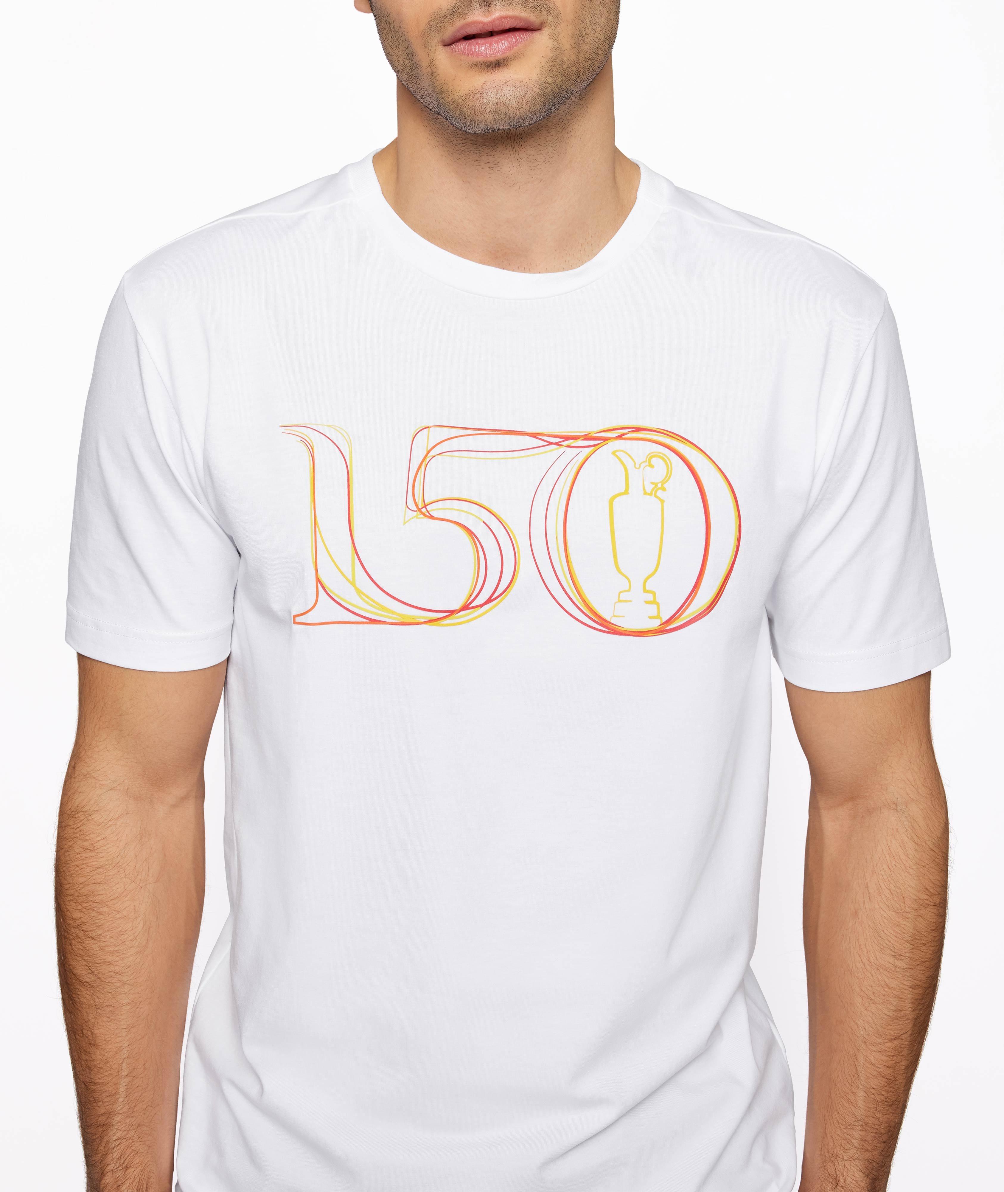 BOSS x The Open Cotton-Blend Graphic T-Shirt image 3