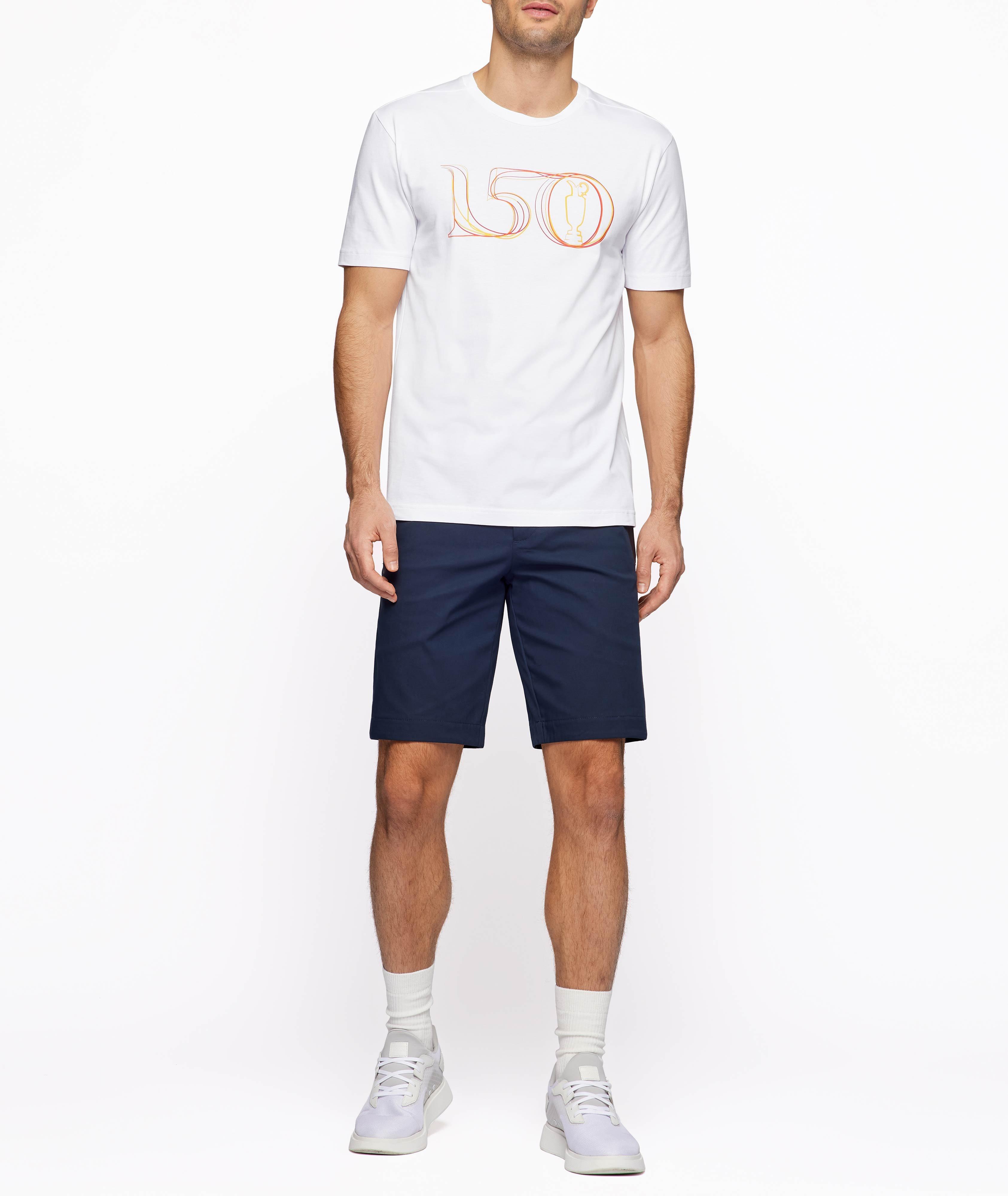 BOSS x The Open Cotton-Blend Graphic T-Shirt image 4