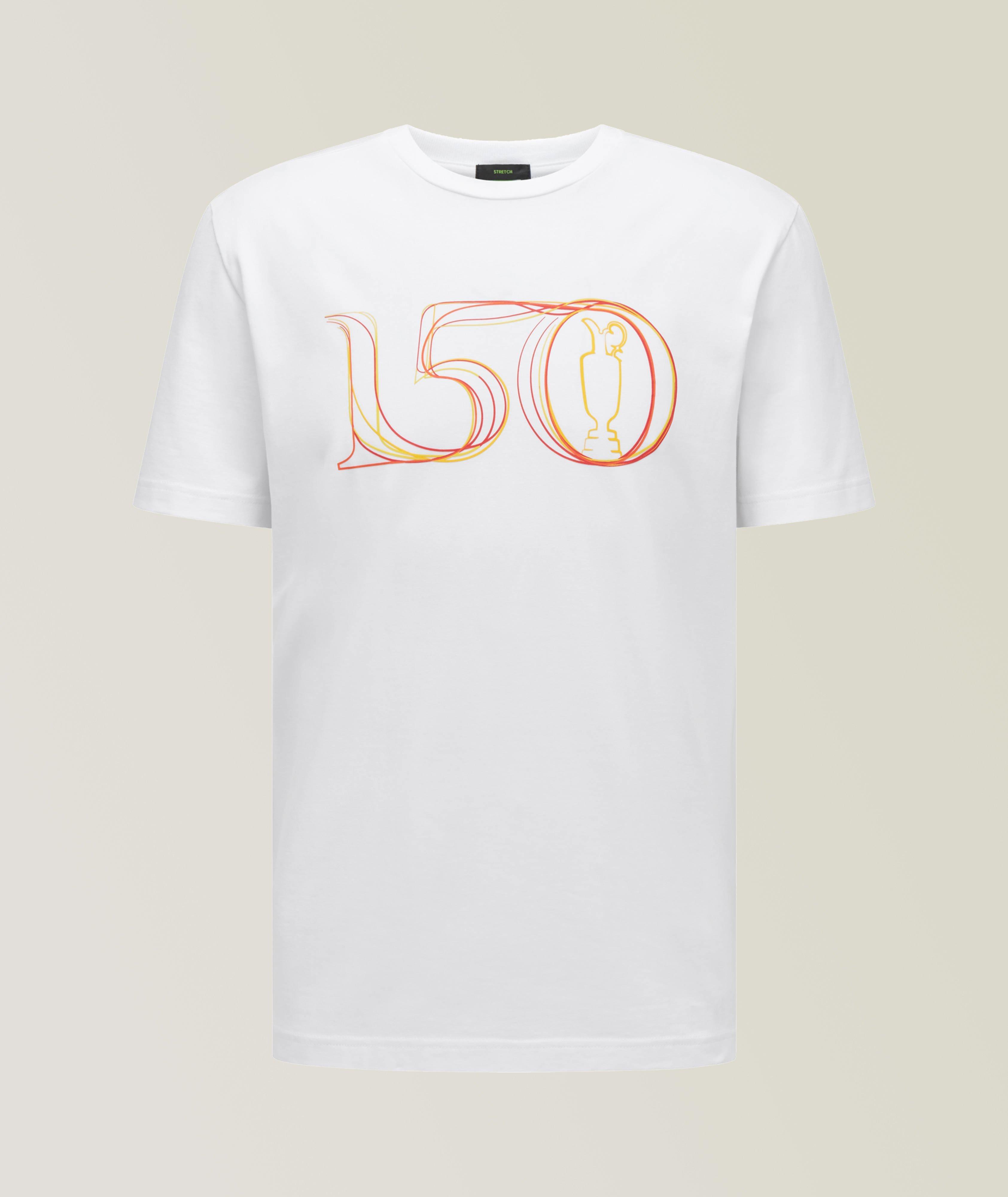 BOSS x The Open Cotton-Blend Graphic T-Shirt image 0