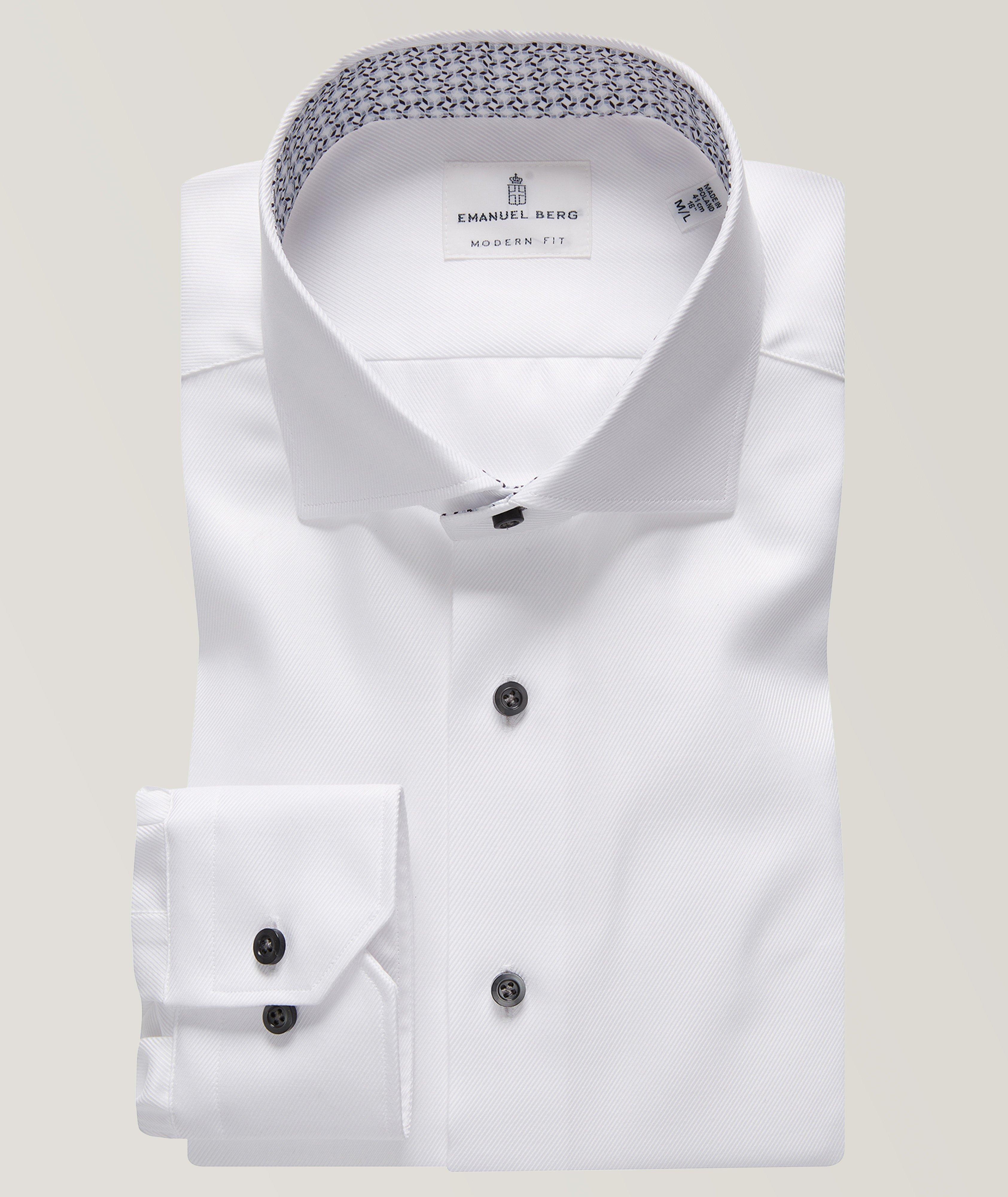 Cotton Twill Dress Shirt image 0