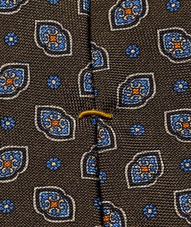 Cravate en soie à motif paisley image 2