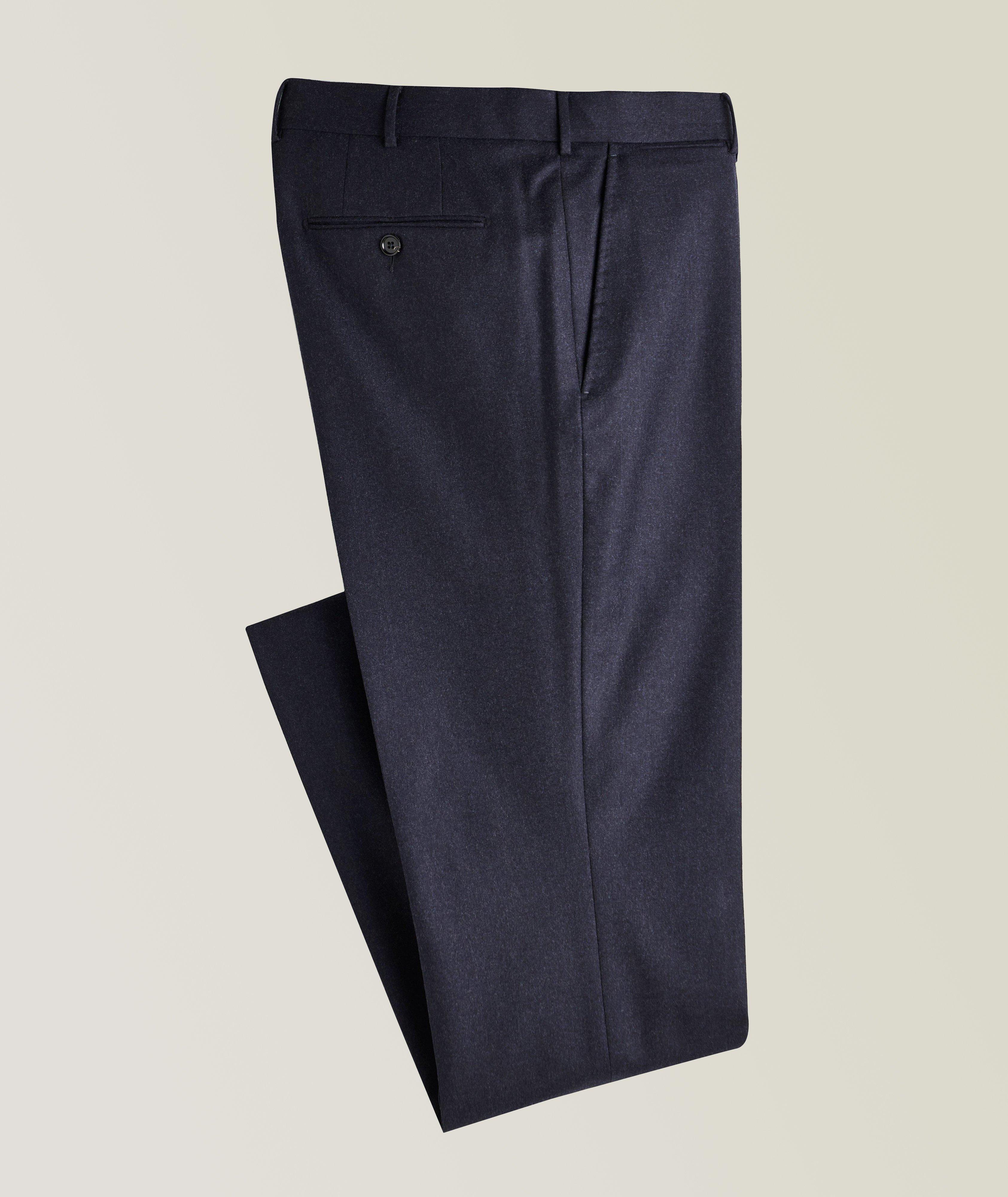 Slim-Fit Wool Dress Pants image 0
