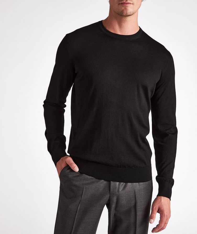 Cashseta Light Cashmere-Silk Sweater image 1