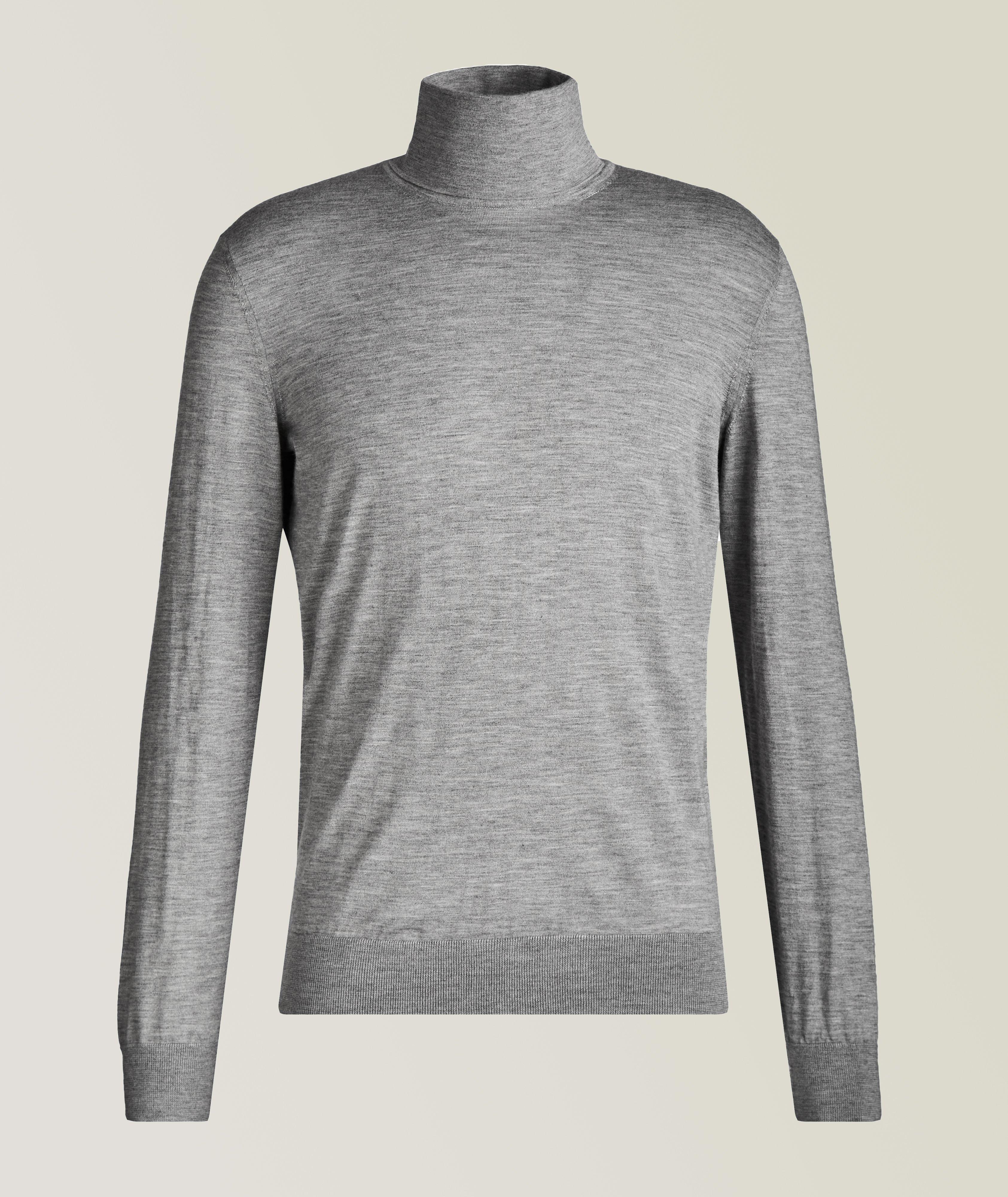 Cashseta Light Cashmere-Silk Turtleneck image 0