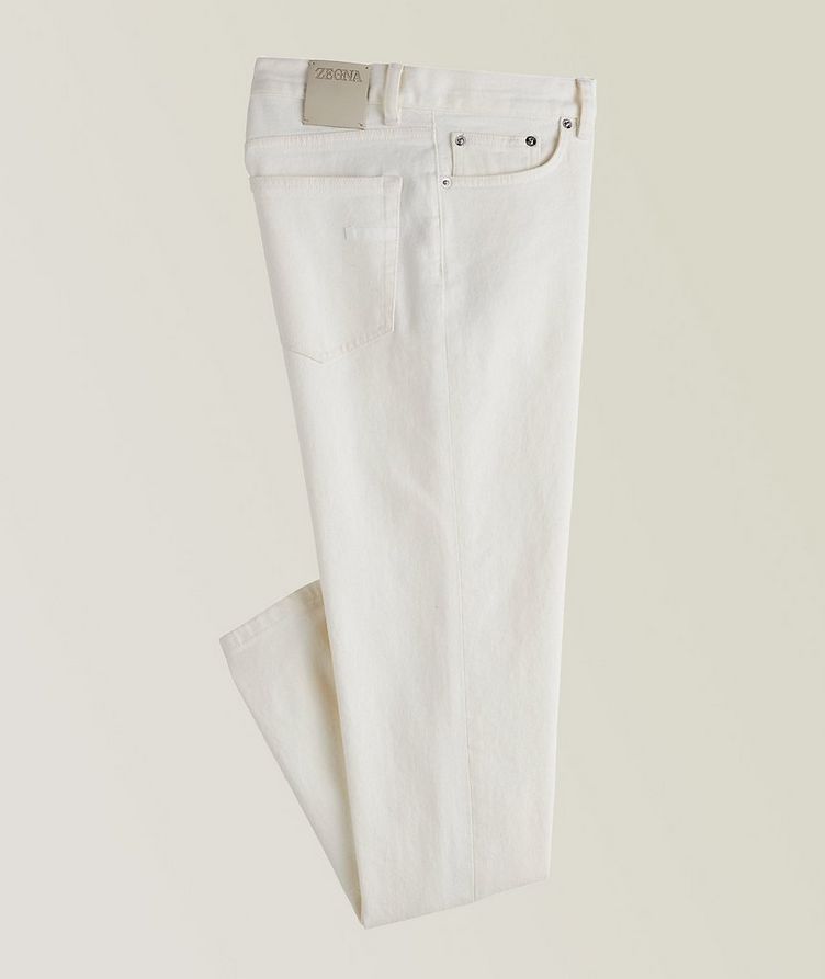 City Stretch-Cotton Five-Pocket Jeans image 0