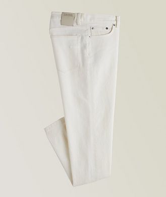 ZEGNA City Stretch-Cotton 5-Pocket Jeans