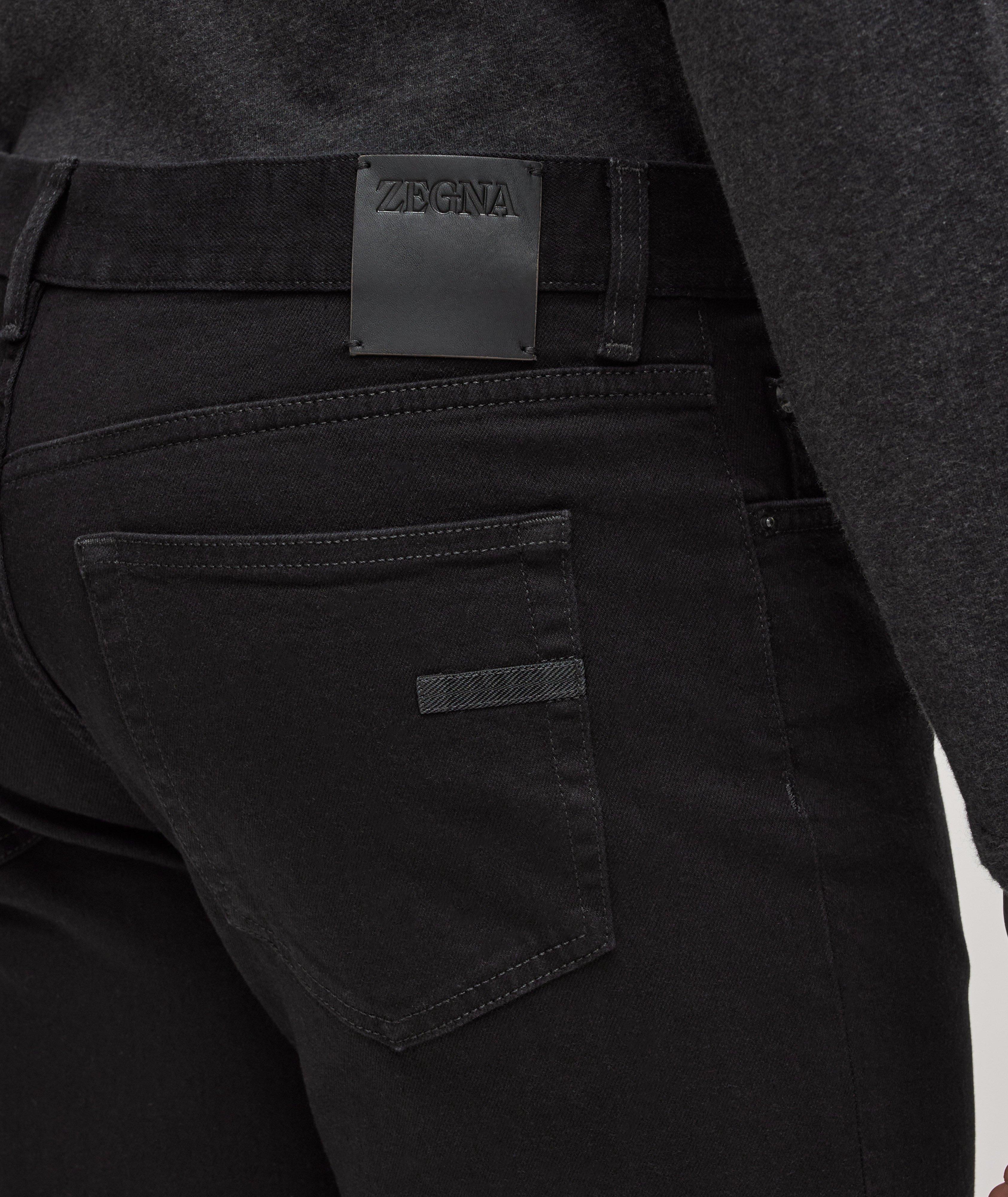 City Stretch-Cotton Five-Pocket Jeans image 3