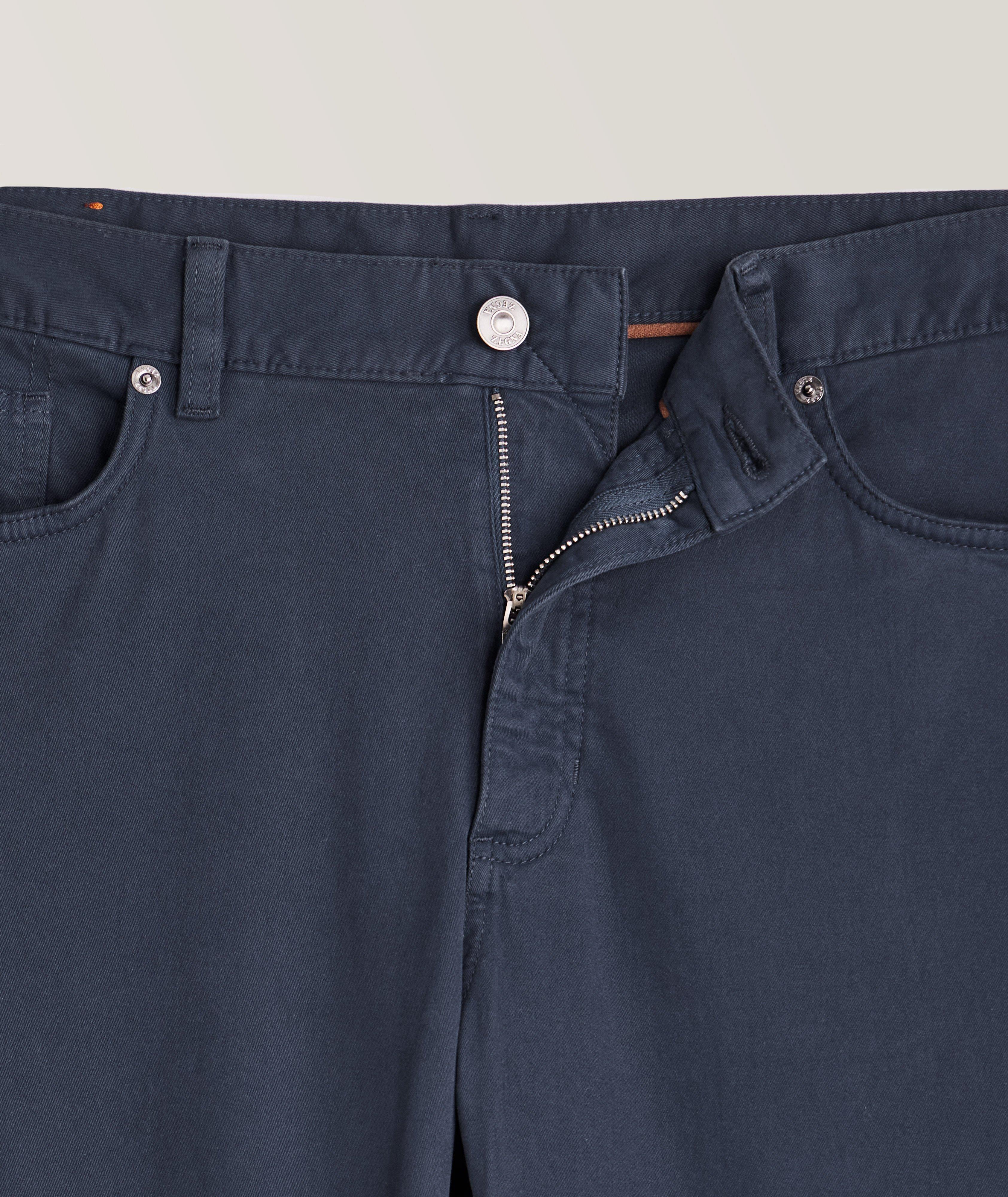Jeans en coton extensible à cinq poches de coupe City image 1