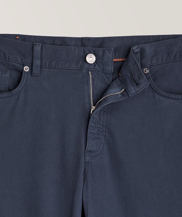 City Stretch-Cotton Five-Pocket Jeans image 1
