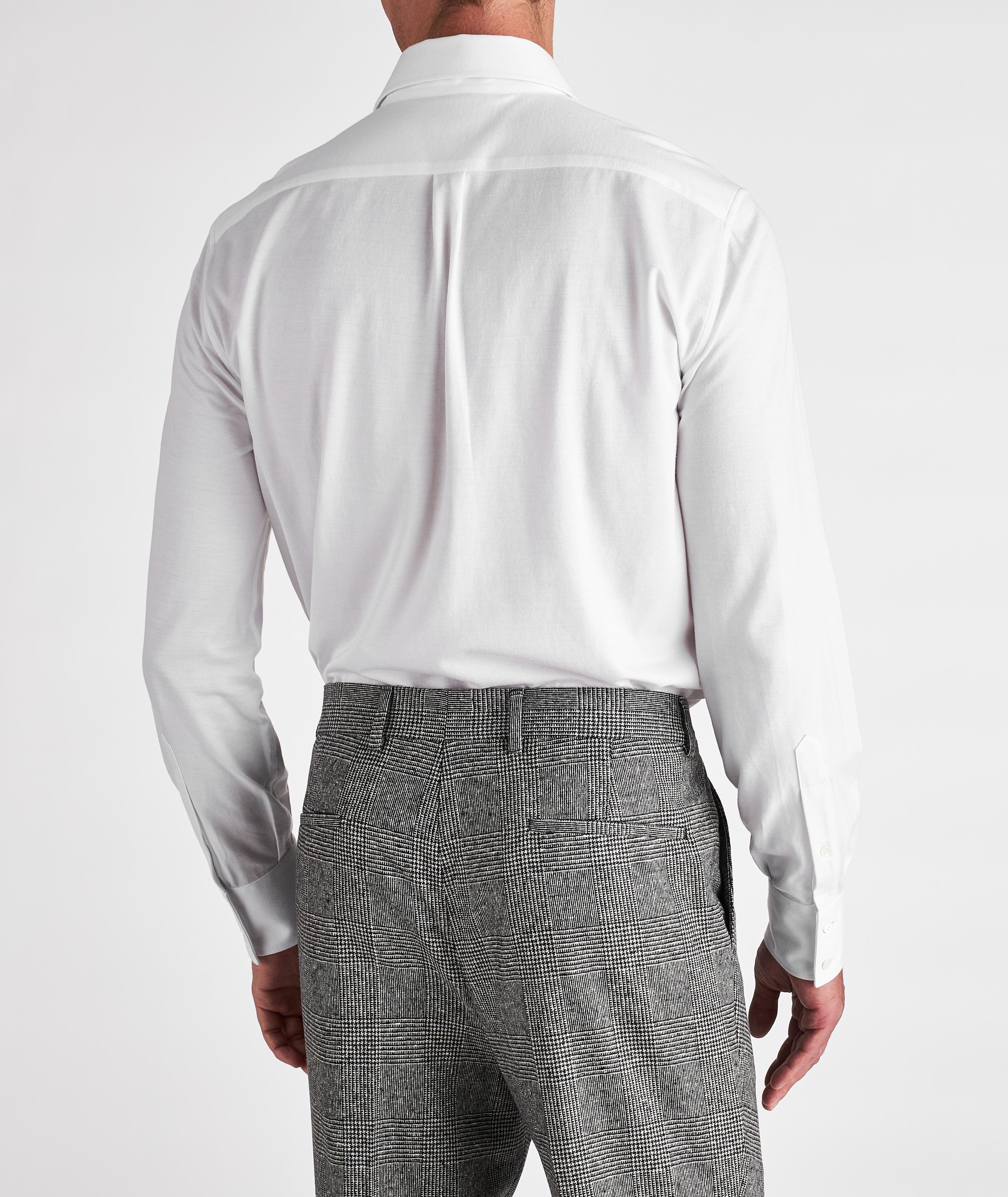 Chemise décontractée en coton piqué image 3