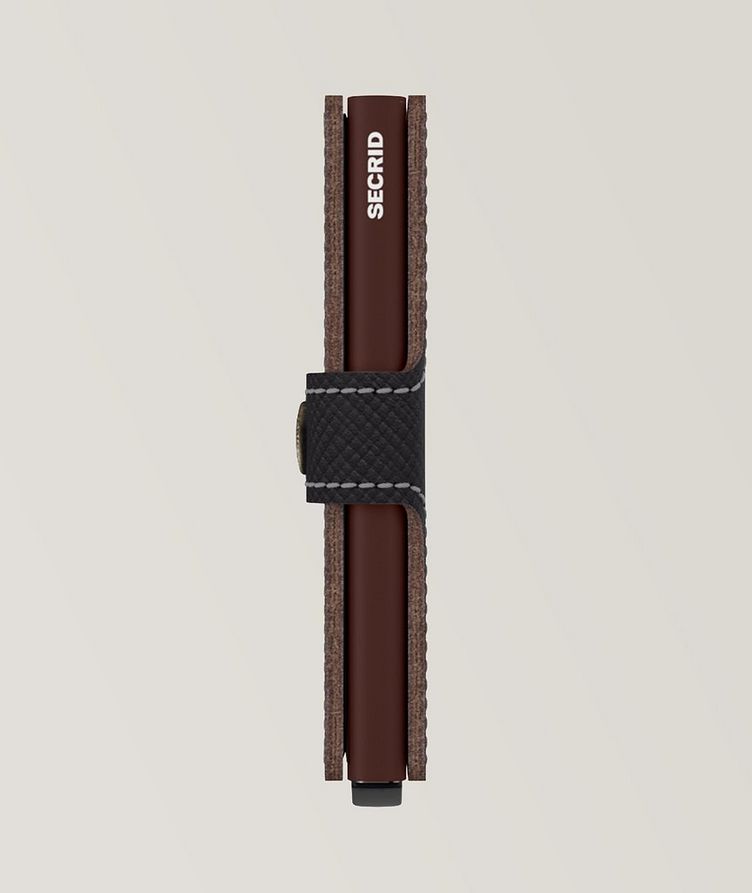 Saffiano Leather Textured Miniwallet  image 3
