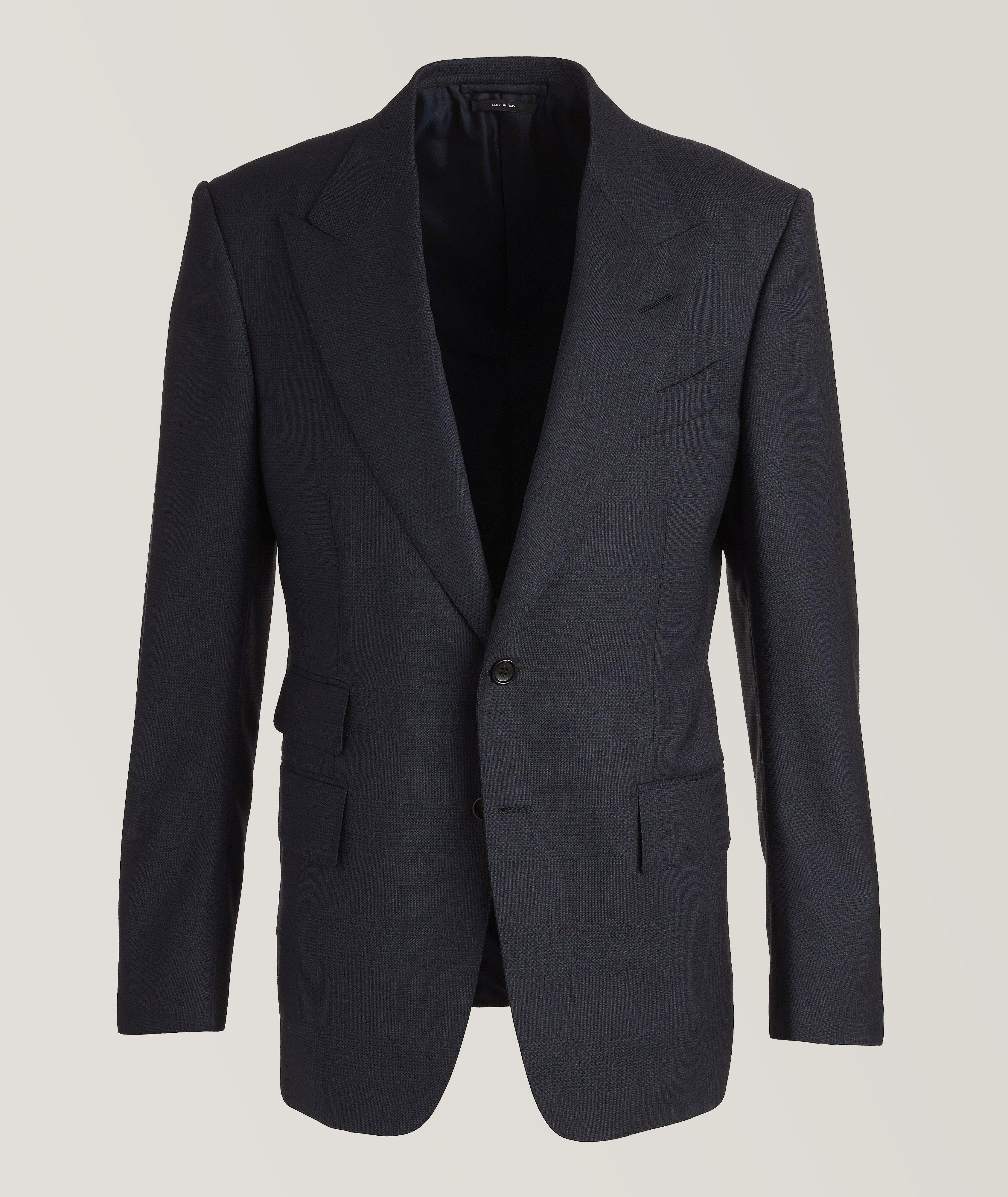 Shelton Prince of Wales Stretch Wool Suit image 0