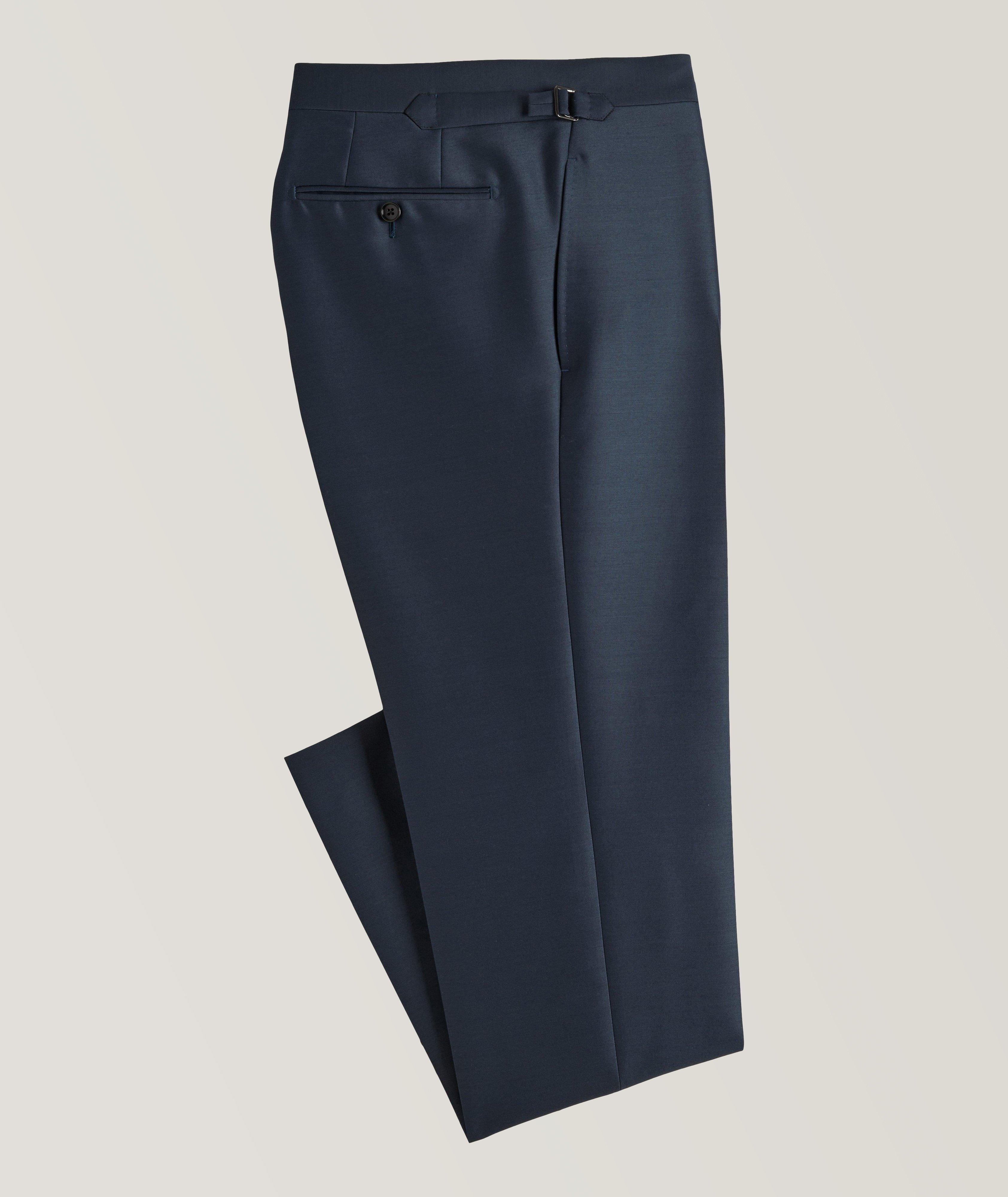 Tom Ford Women's Navy Blue Wool Dress Pants