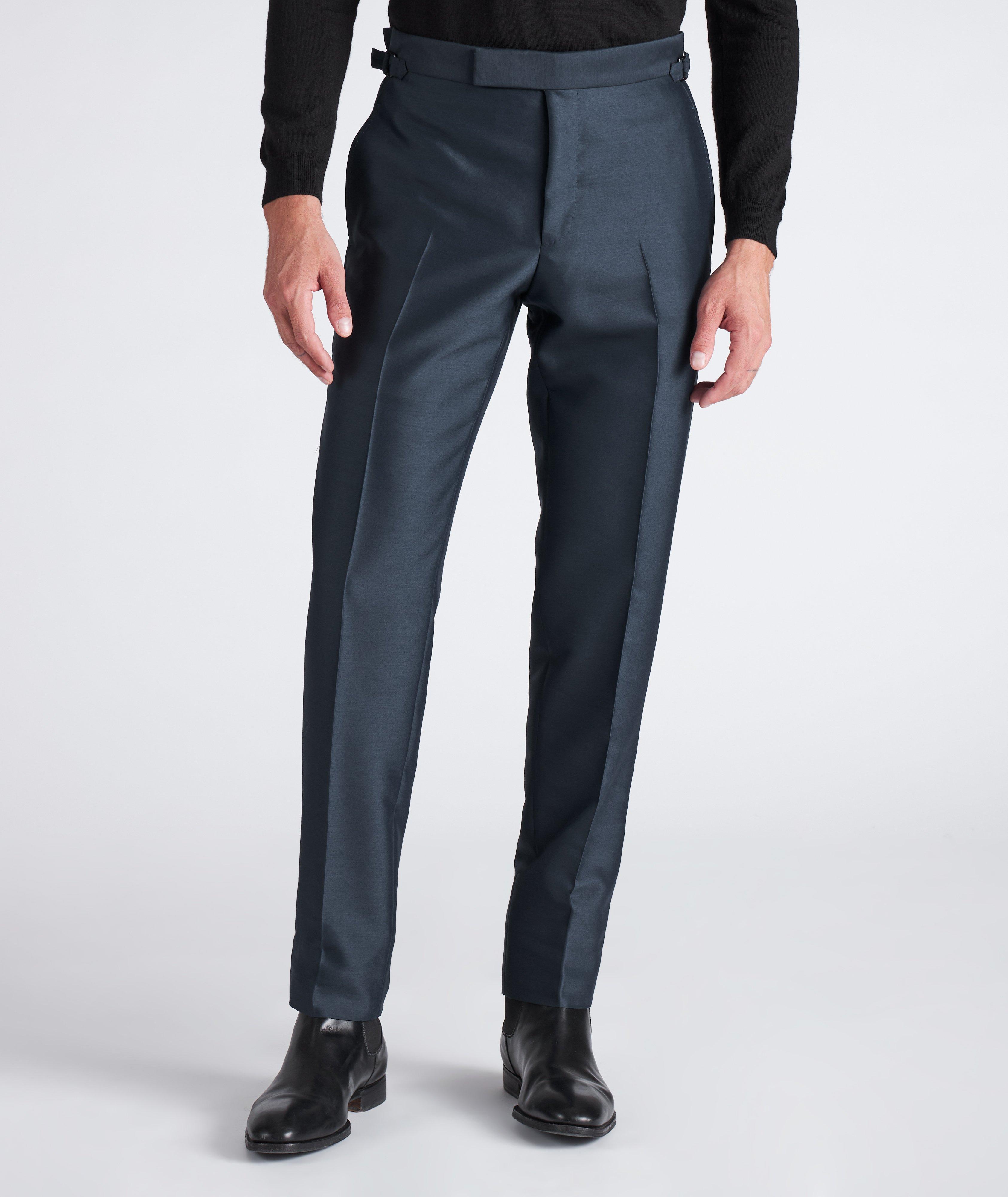 TOM FORD Slim Fit Organza Dress Pants, Dress Pants