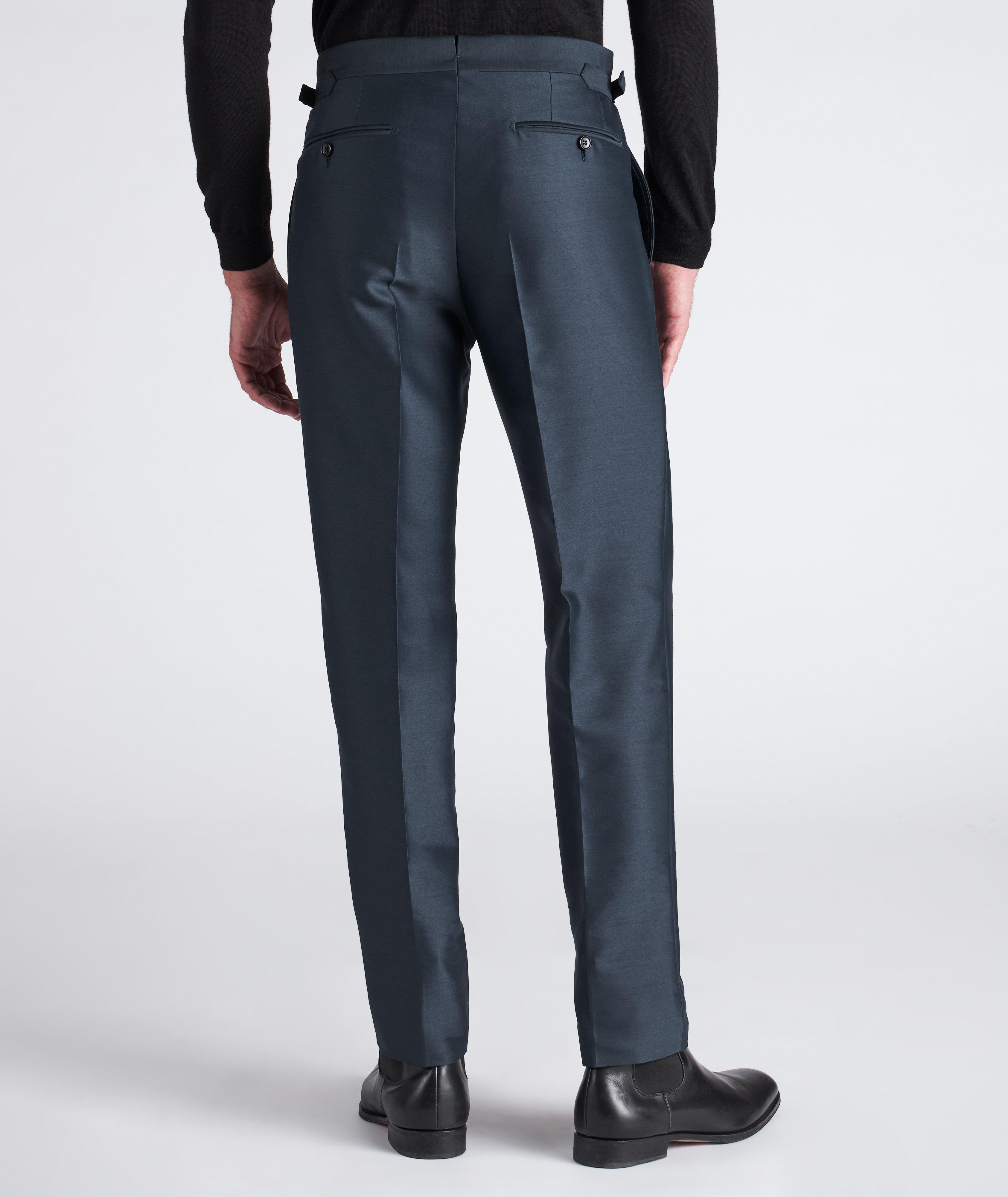 Pantalon habillé en organza de coupe amincie image 2
