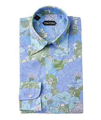 TOM FORD Lyocell-Cupro Floral Shirt
