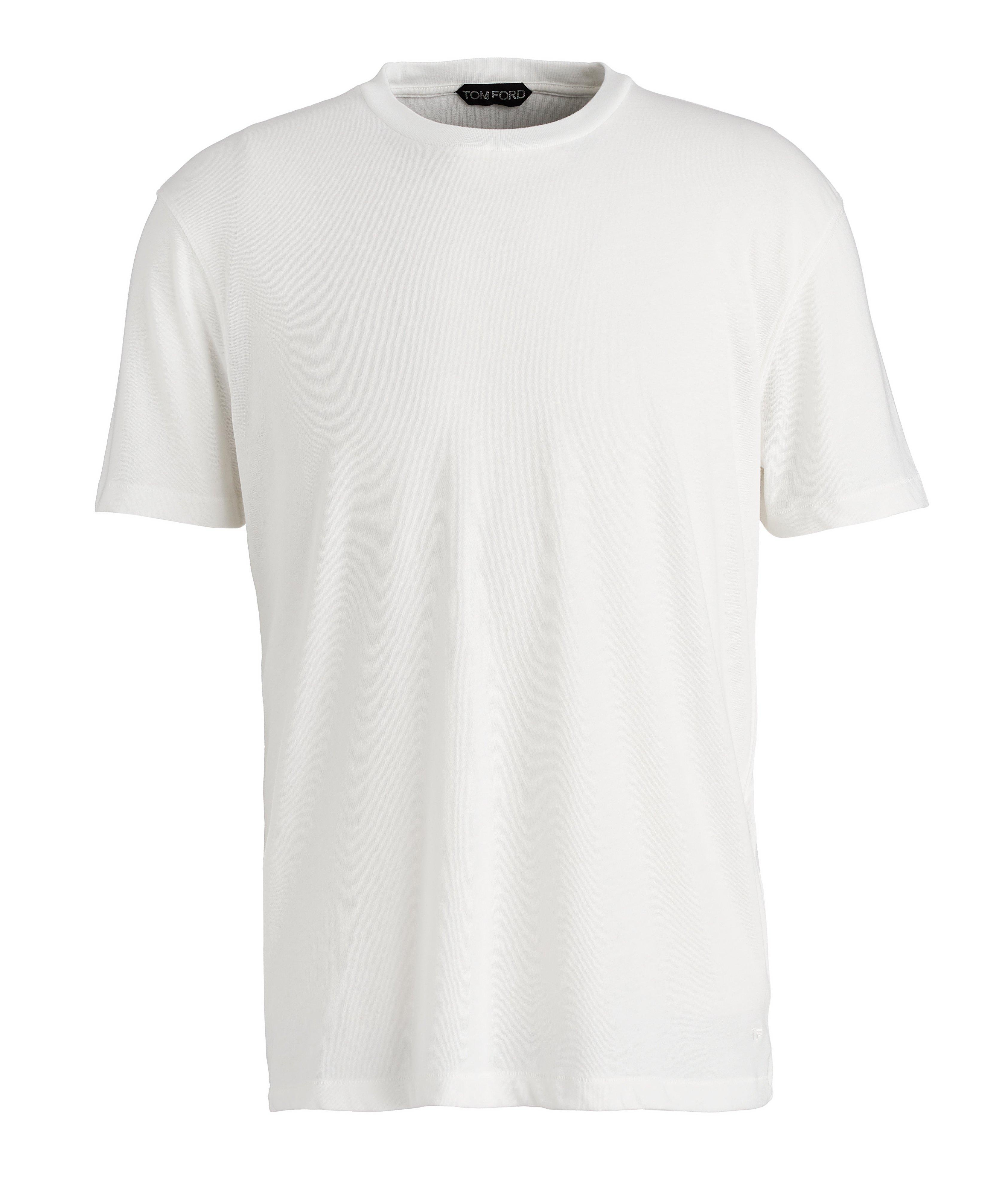 Lyocell-Cotton Jersey T-Shirt image 0