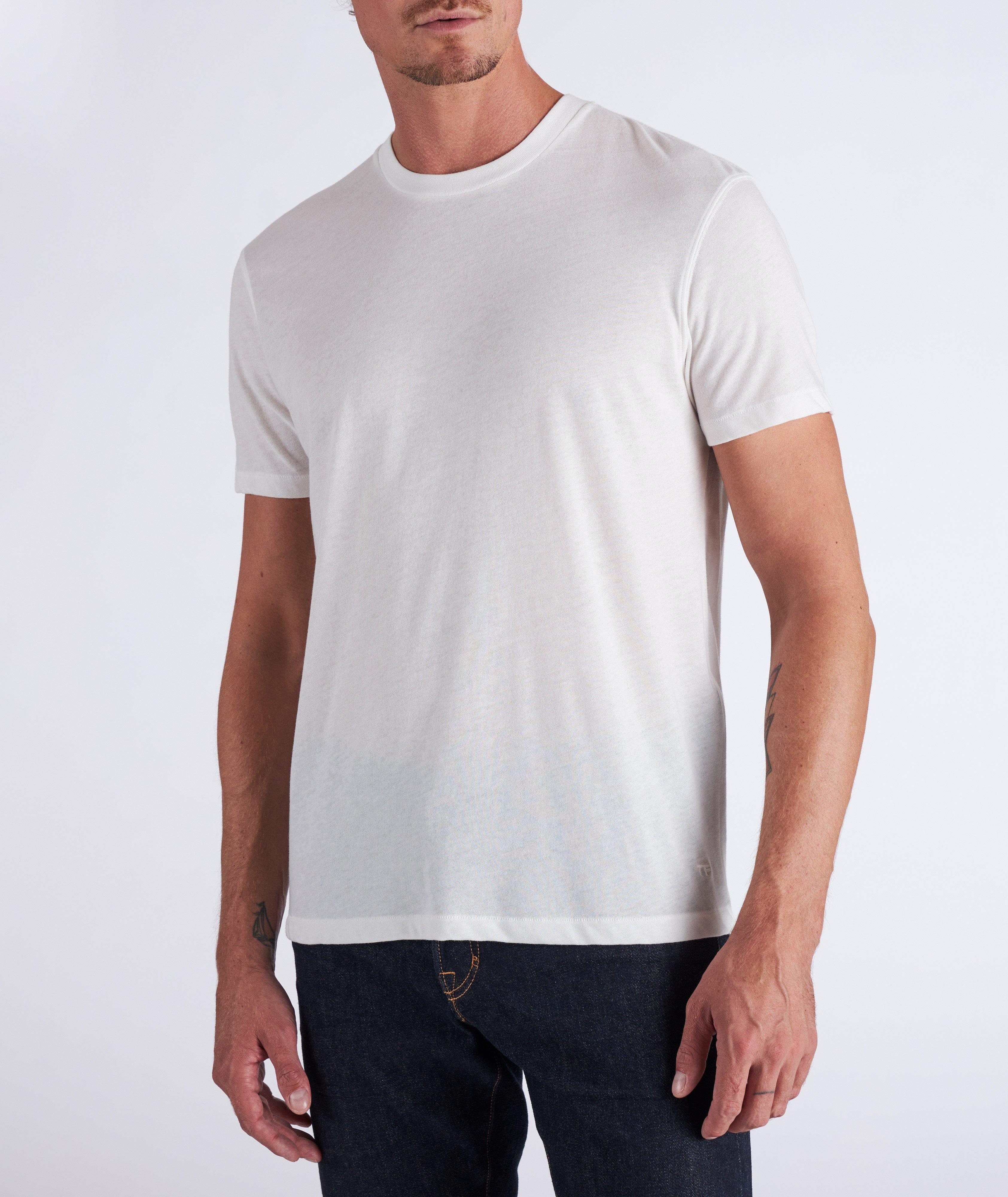 Lyocell-Cotton Jersey T-Shirt image 2