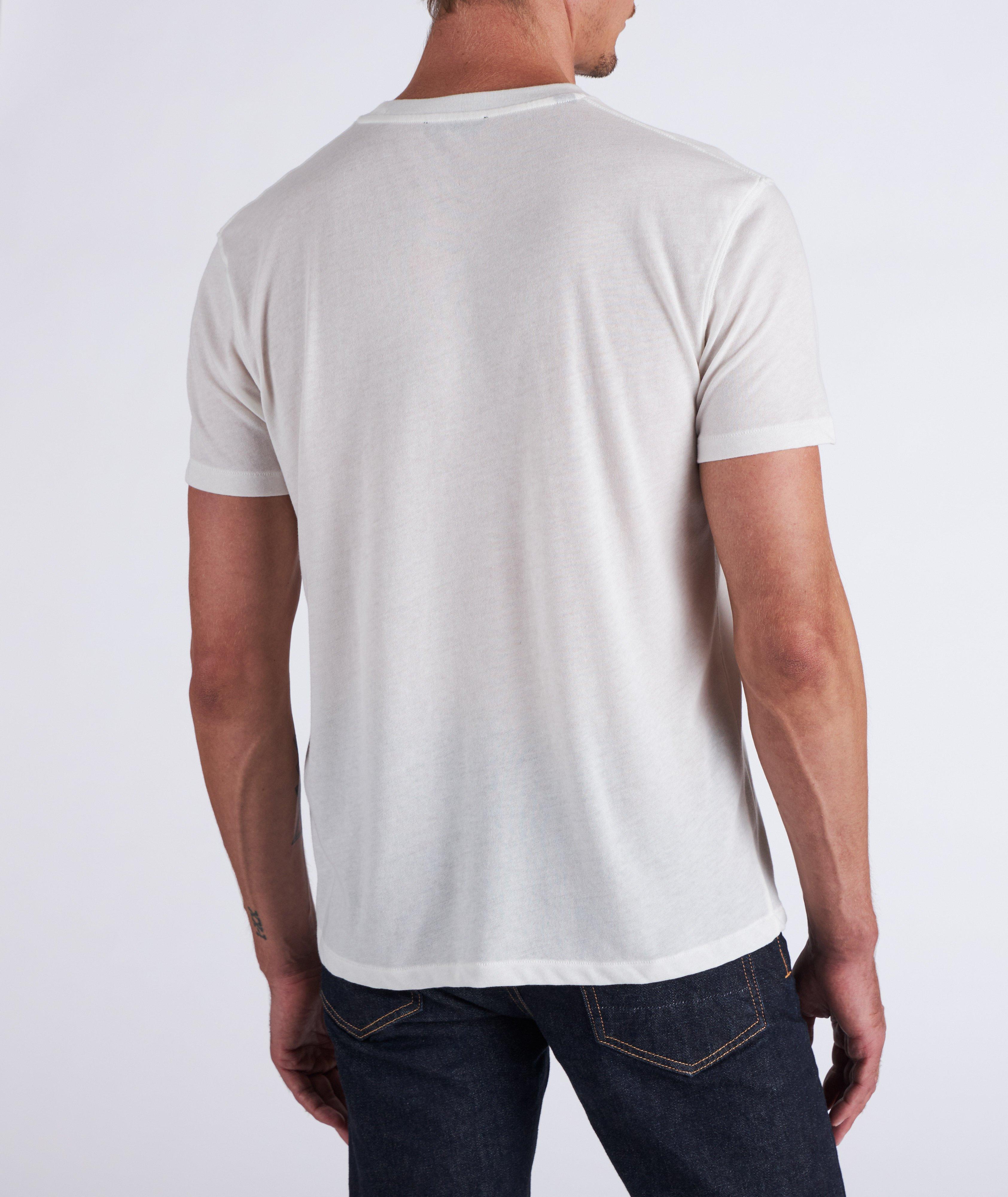 Lyocell-Cotton Jersey T-Shirt image 3