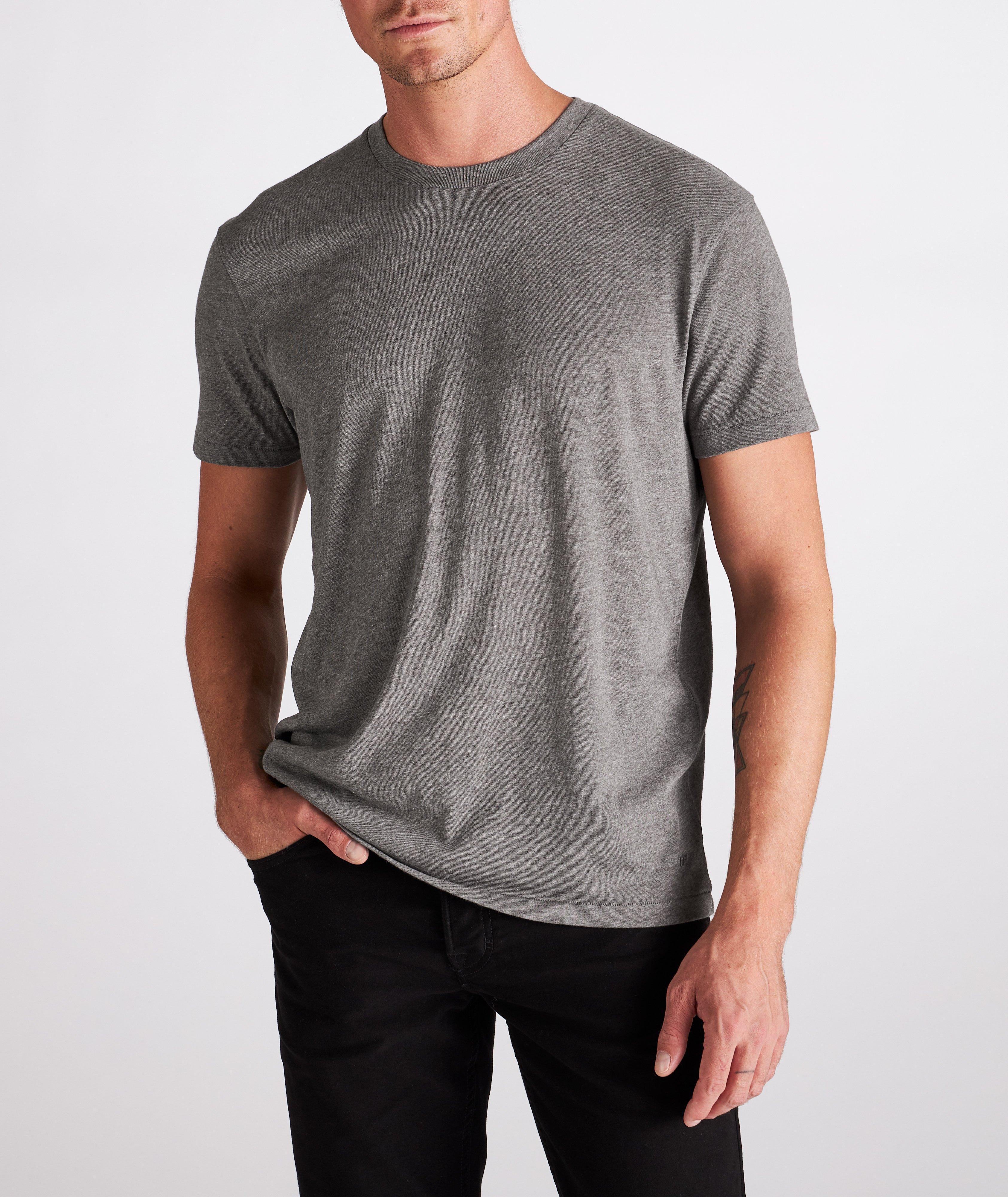 T-shirt en coton extensible image 2