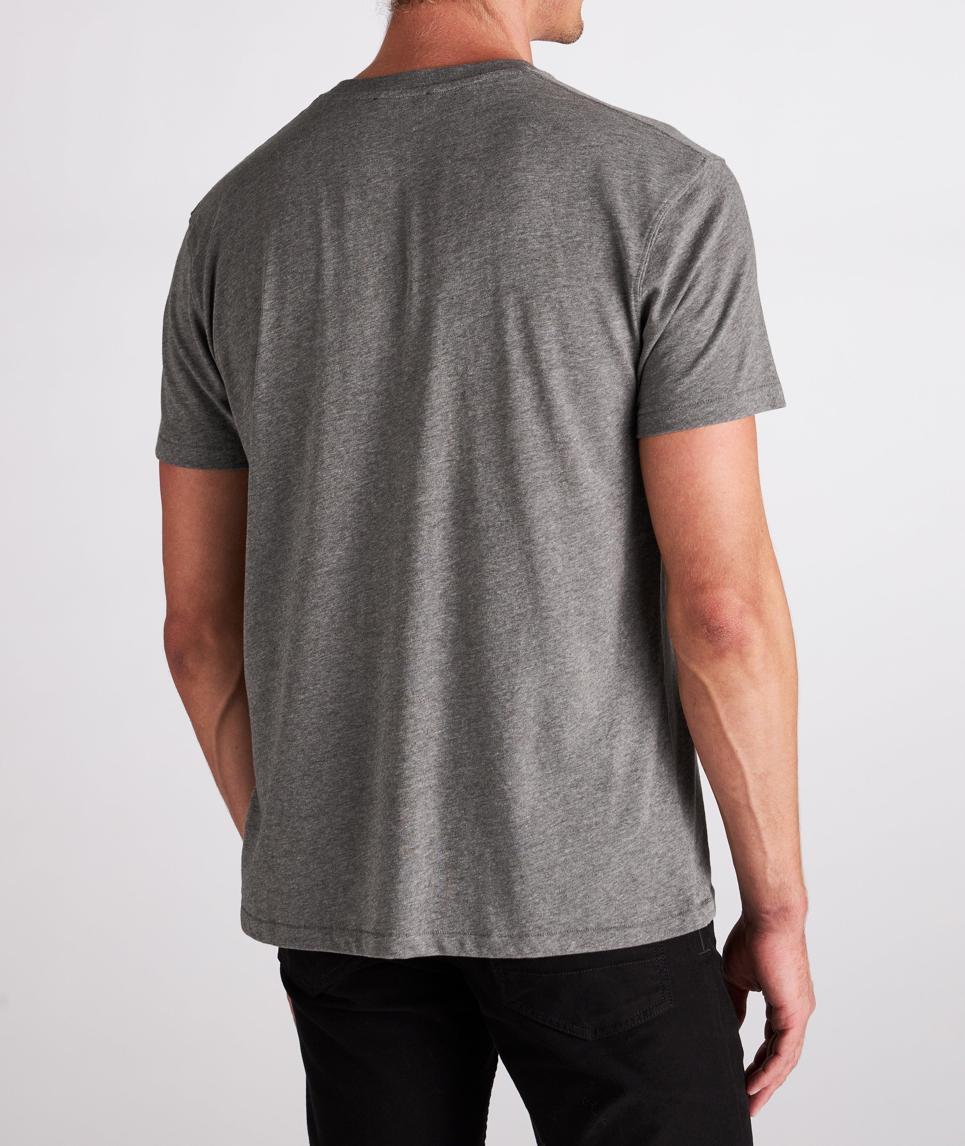 T-shirt en coton extensible image 3