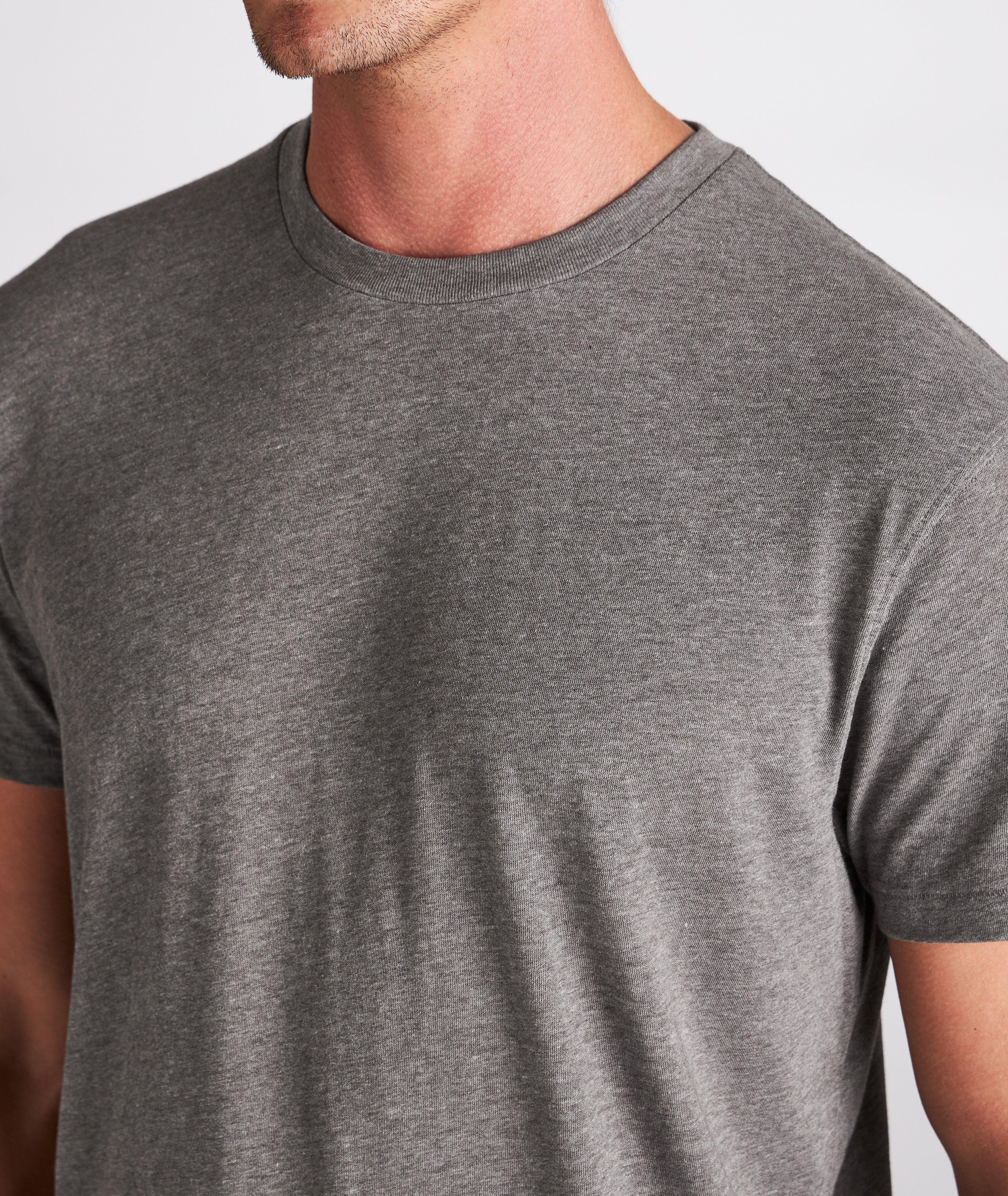 T-shirt en coton extensible image 4